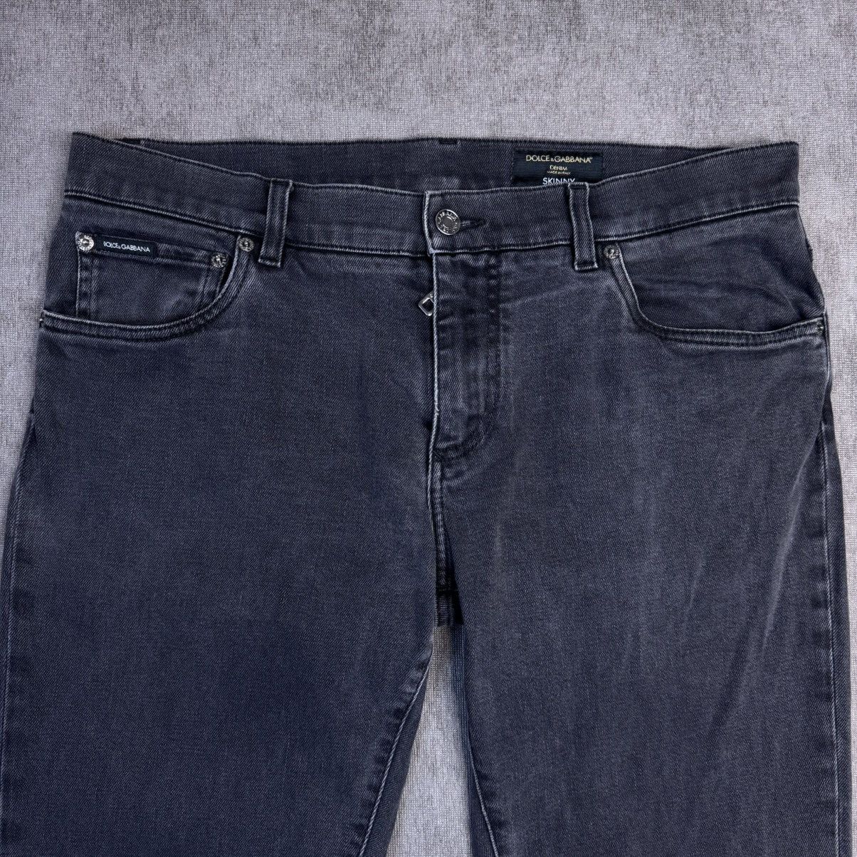Dolce & Gabbana Vintage Dolce & Gabbana Skinny Denim Jeans Made in Italy Y2K Size US 36 / EU 52 - 3 Thumbnail