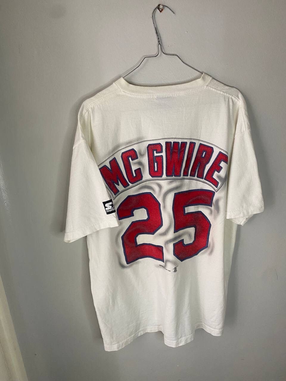 MLB × Starter × Vintage Vintage 1998 Mark McGwire St. Louis Cardinals T-Shirt Size US L / EU 52-54 / 3 - 2 Thumbnail