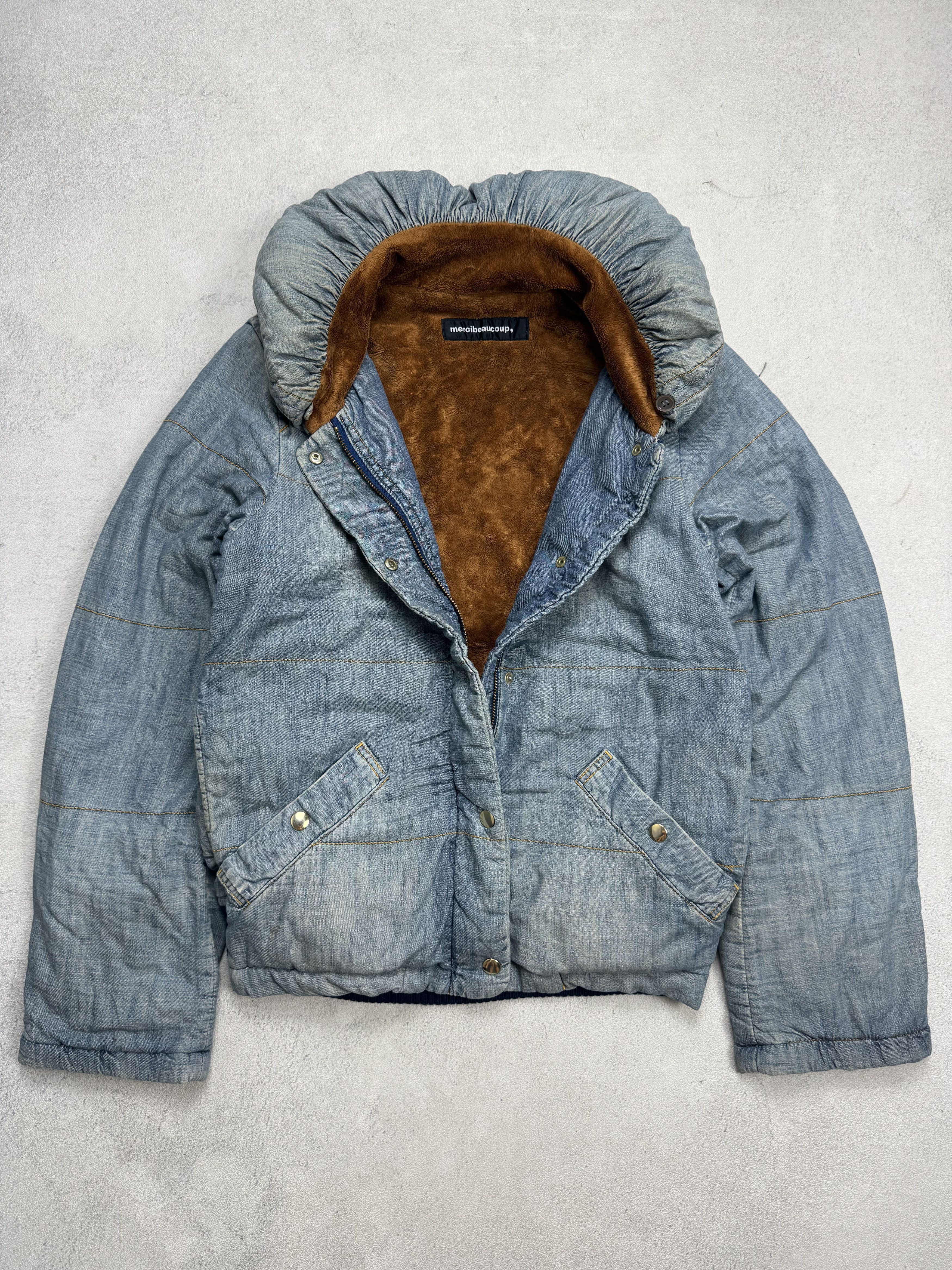 mercibeaucoup Issey Miyake Mercibeaucoup Pillow Collar Lined Sherpa Jacket Size M / US 6-8 / IT 42-44 - 6 Thumbnail