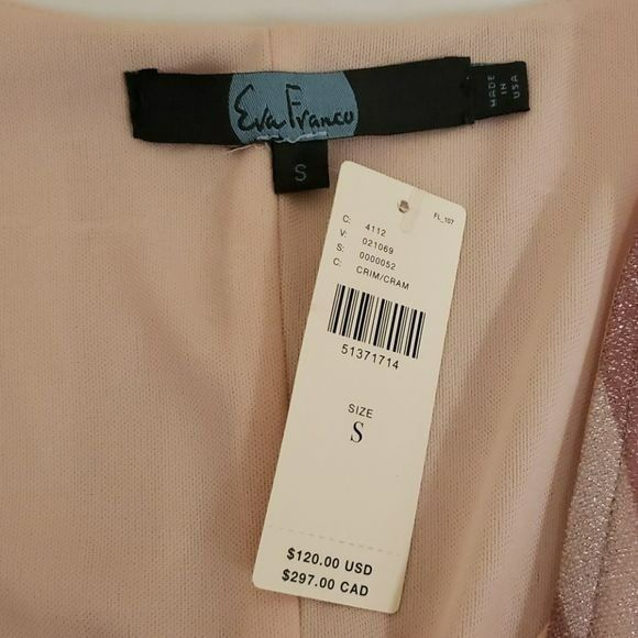 Anthropologie × Eva Franco Anthropologie Eva Franco Streetwater Wrap Top Striped Pink S Size S / US 4 / IT 40 - 12 Thumbnail