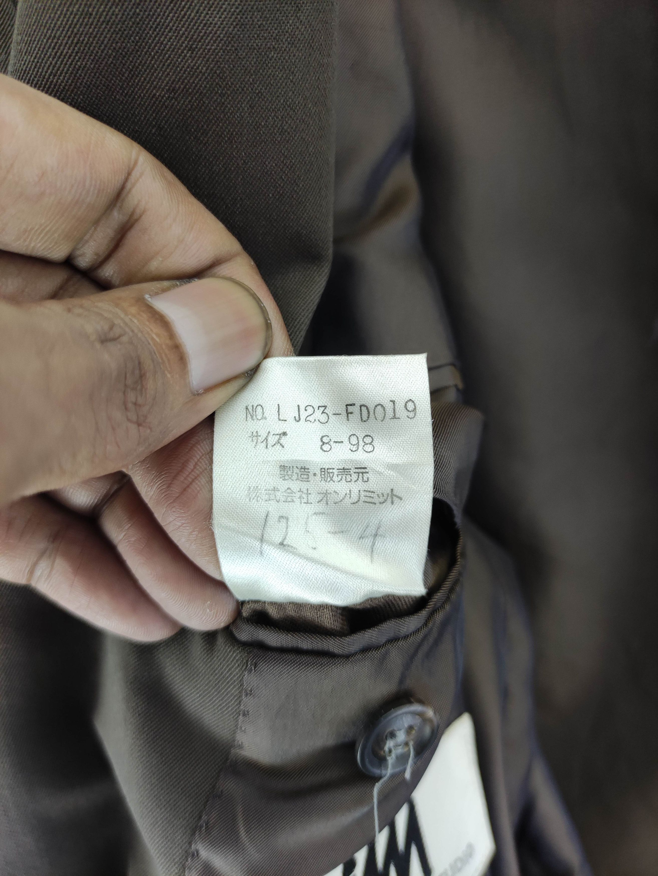 Issey Miyake Vintage Issey Miyake Blazer Coat Jacket Distressed Size US L / EU 52-54 / 3 - 7 Thumbnail