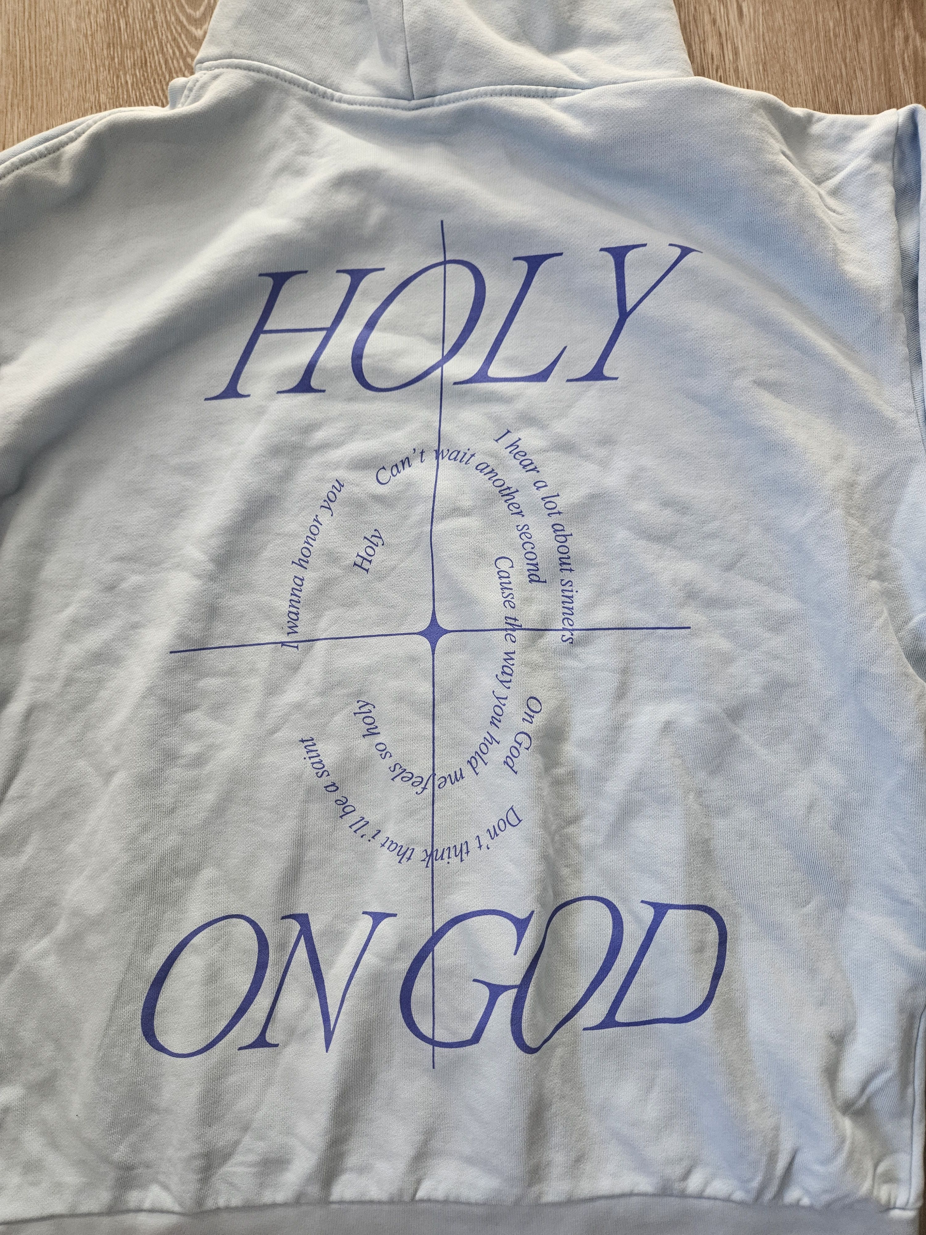 Justin Bieber Justin Bieber Holy Lyrics Hoodie Size US XL / EU 56 / 4 - 4 Thumbnail