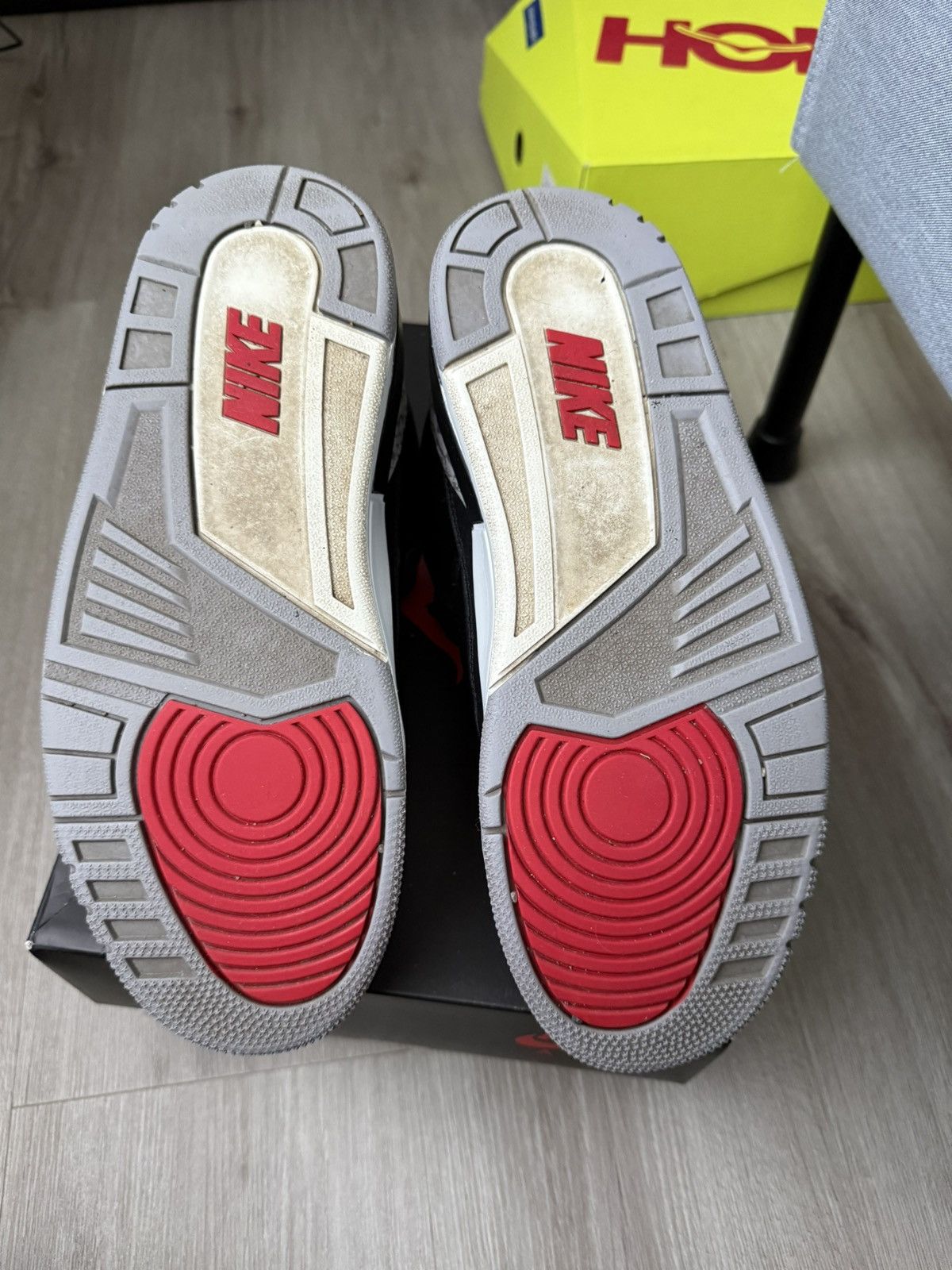 Jordan Brand NIKE AIR JORDAN 3 OG BLACK CEMENT (2024) Size US 8.5 / EU 41-42 - 6 Thumbnail