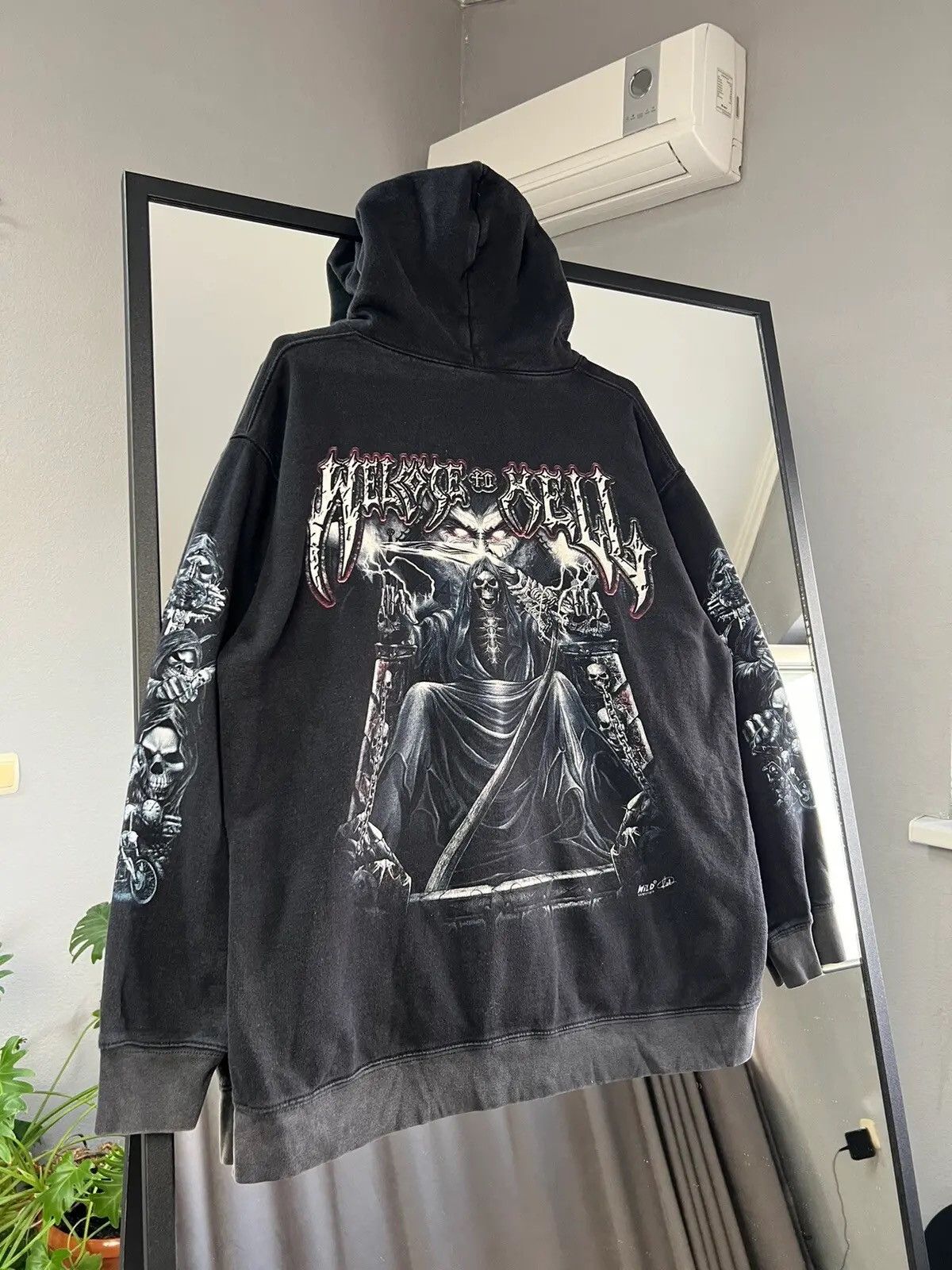 Band Tees Rare Venom Hoodie Welcome to Hell Wild Y2K vintage Motörhead Size US XL / EU 56 / 4 - 14 Thumbnail