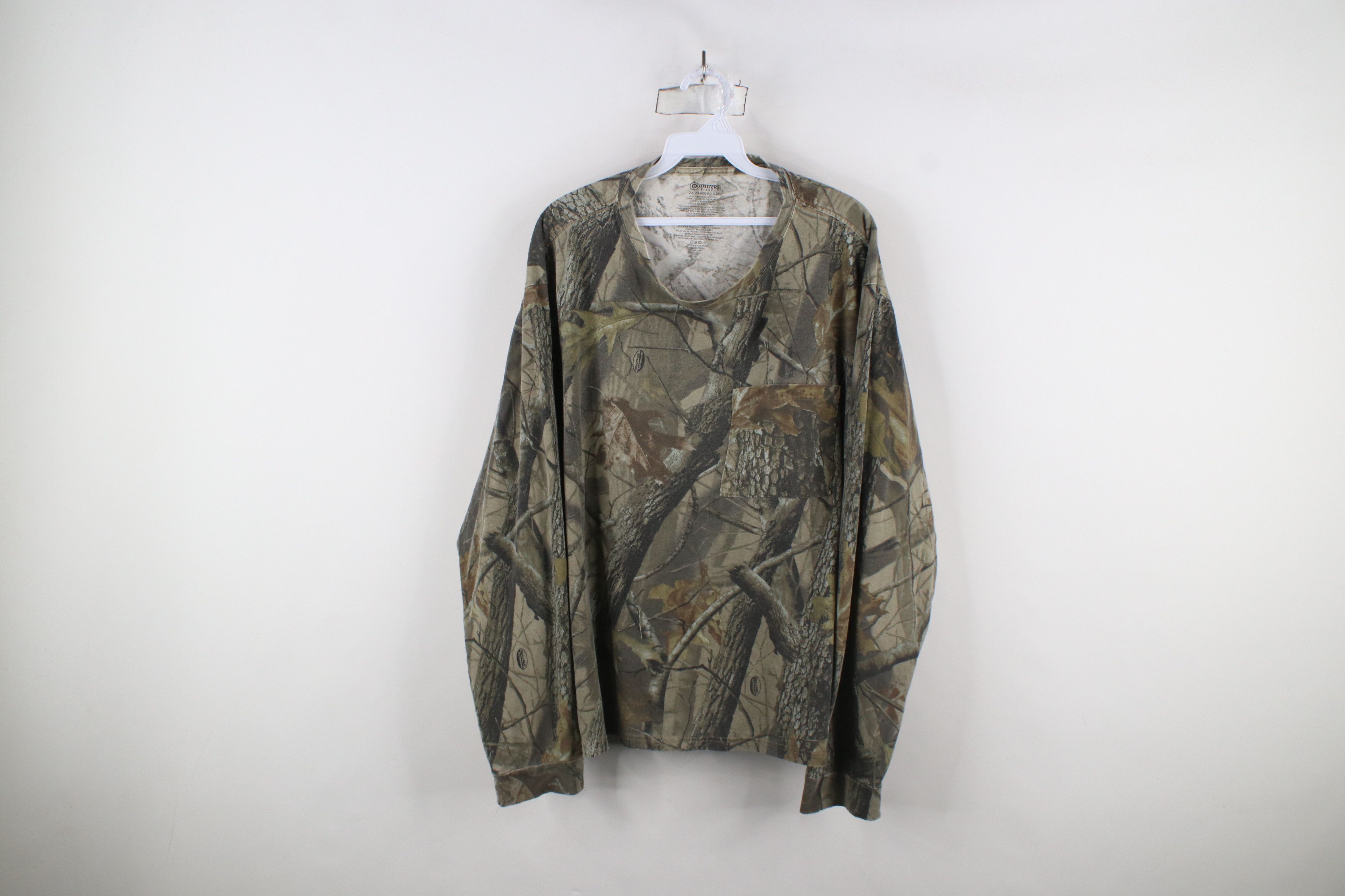 Vintage Vintage Streetwear Realtree Camouflage Long Sleeve T-Shirt Size US XXL / EU 58 / 5 - 1 Thumbnail