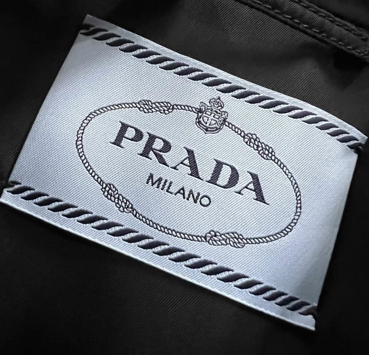 Prada Prada Black Triangle Logo Zip-up Jacket J41 Size US S / EU 44-46 / 1 - 6 Thumbnail