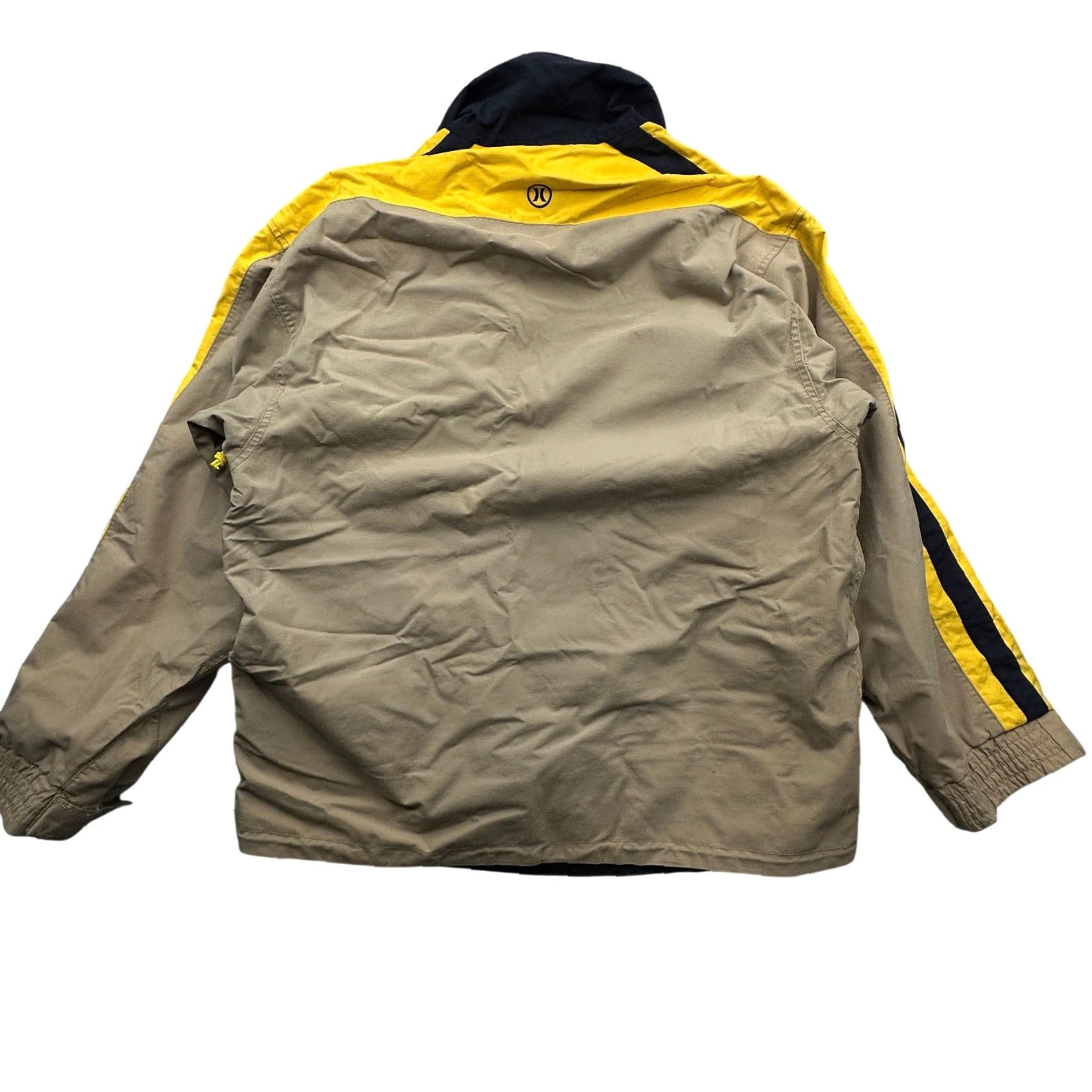 Hurley VINTAGE Hurley 999 Ski Snowboard Jacket Mens L Brown Yellow Jacket Mens 999 Ski Snowboard Pattern Solid 80s 90s Size US L / EU 52-54 / 3 - 6 Thumbnail