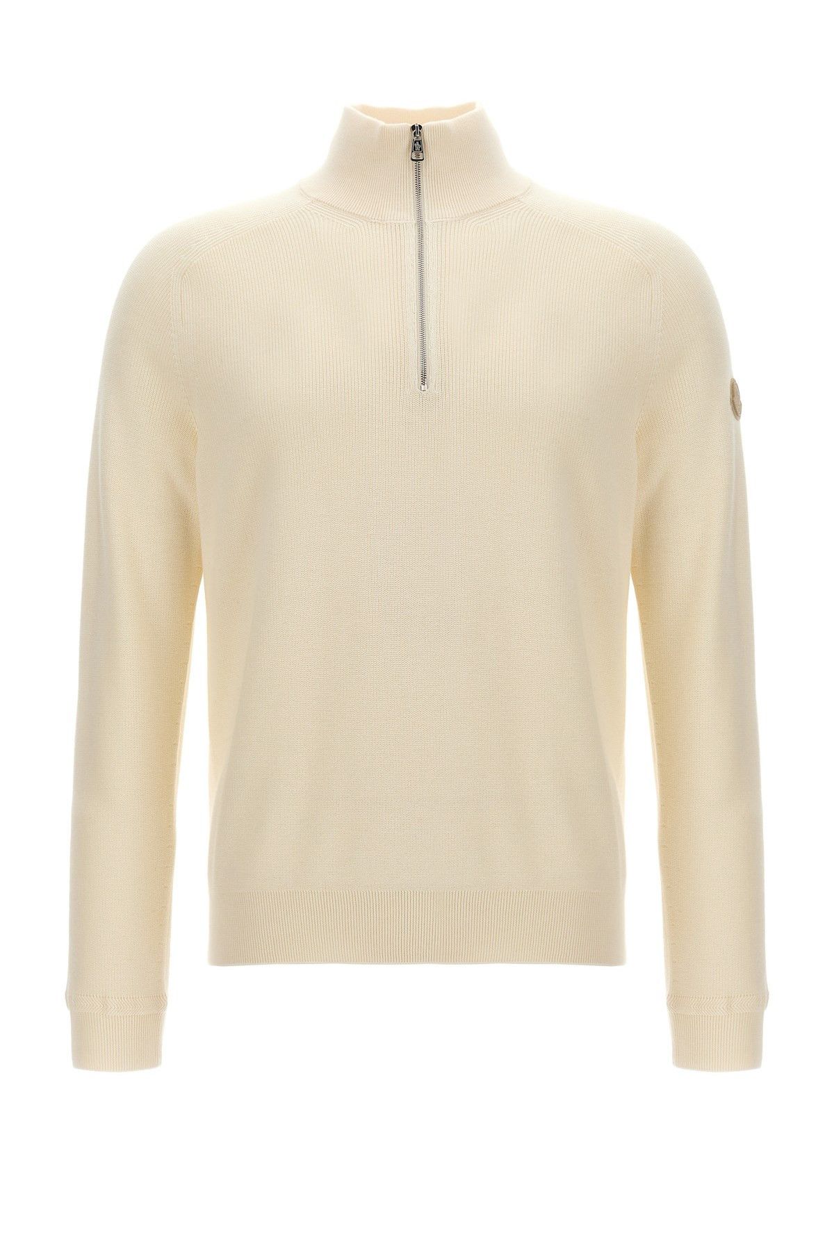 image of Moncler 'ciclista' Sweater in White, Men's (Size Small)