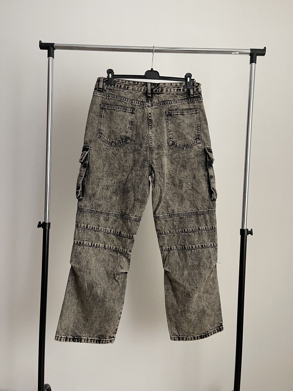 Vintage Supermade jeans cargo denim with pockets XL Size US 36 / EU 52 - 5 Thumbnail