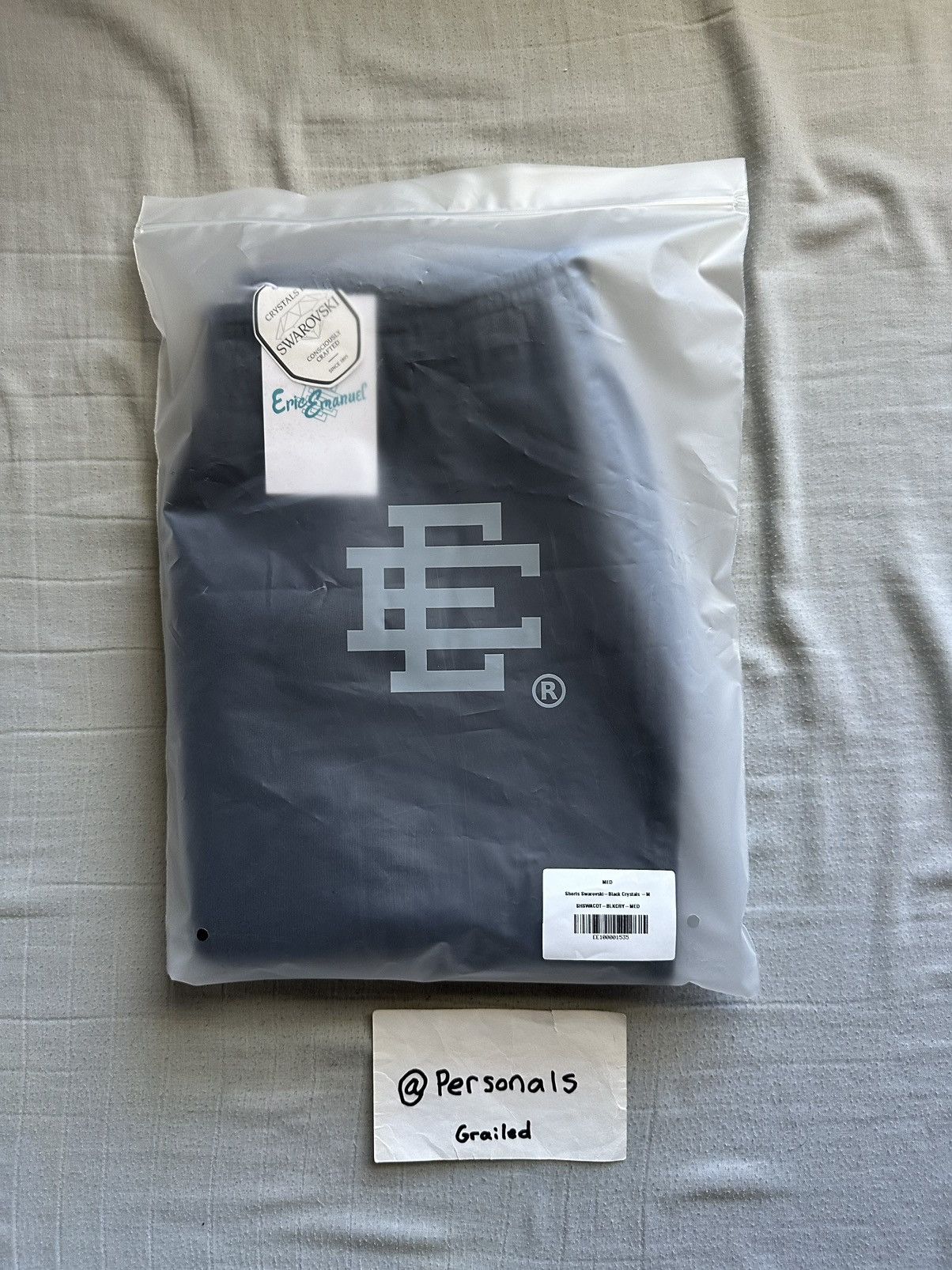 Eric Emanuel × Swarovski NEW Eric Emanuel x Swarovski Basic Short Medium Size US 34 / EU 50 - 5 Thumbnail