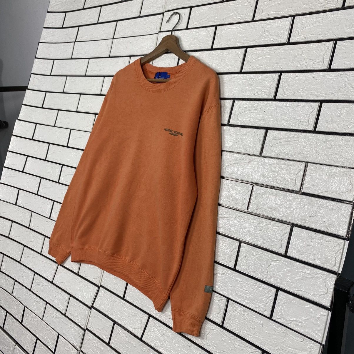 Japanese Brand 📌Vintage Sweatshirt Hiroko Koshino Big Logo Size US M / EU 48-50 / 2 - 3 Thumbnail