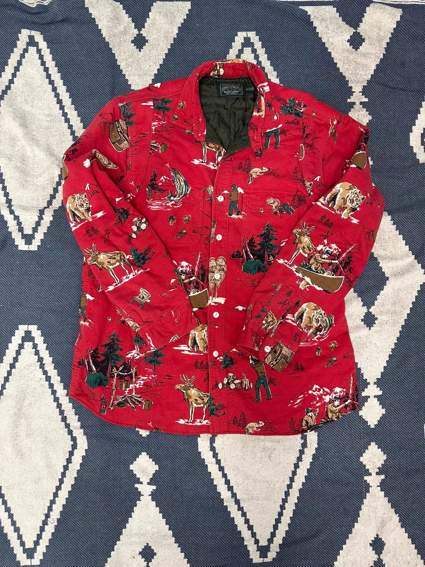 Ralph Lauren Ralph Lauren POLO COUNTRY FLANNEL LINER SHIRT Jacket K18 Size US XL / EU 56 / 4 - 1 Thumbnail
