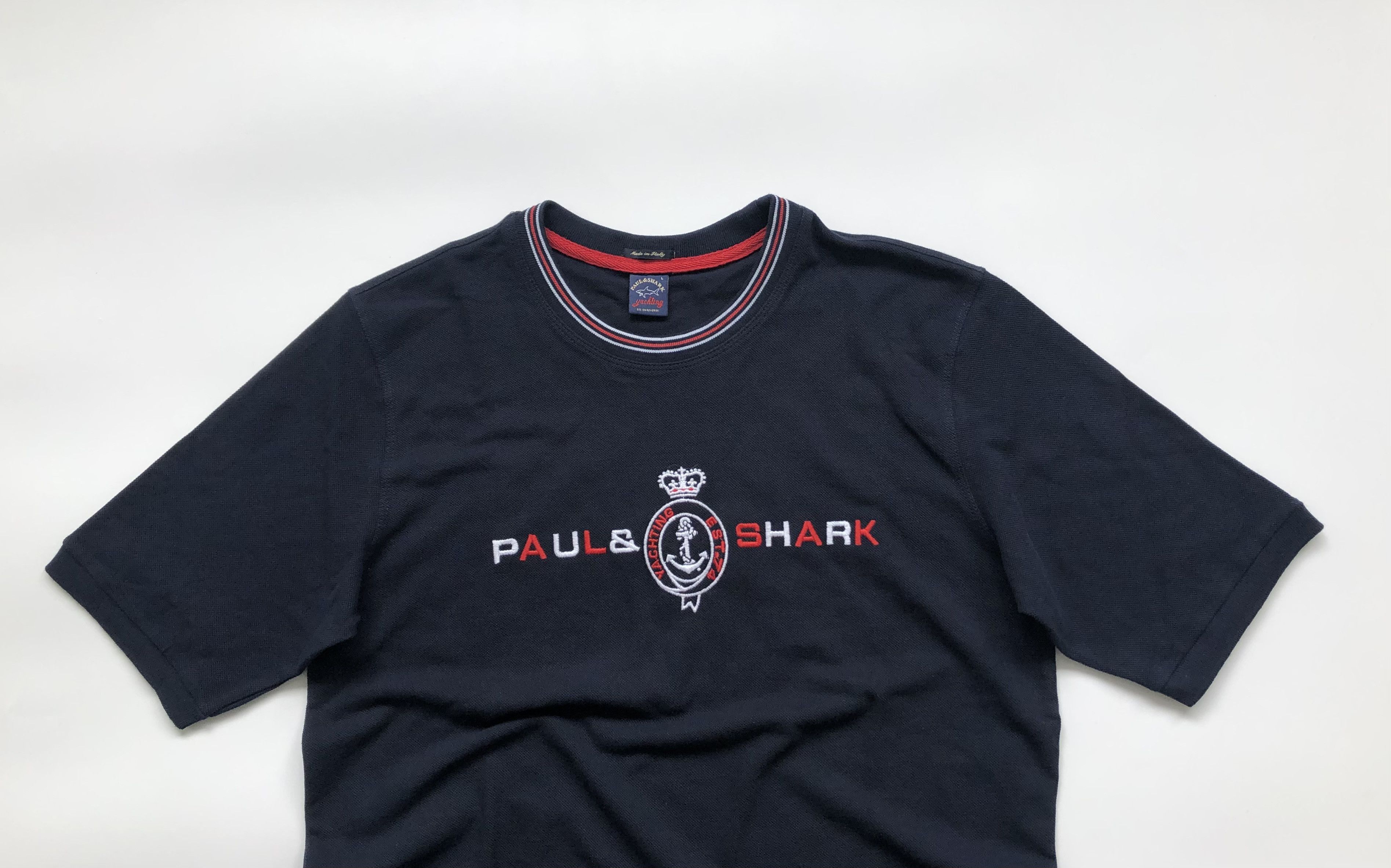 Paul & Shark Paul Shark Yachting Vintage T-Shirt Size US L / EU 52-54 / 3 - 2 Thumbnail