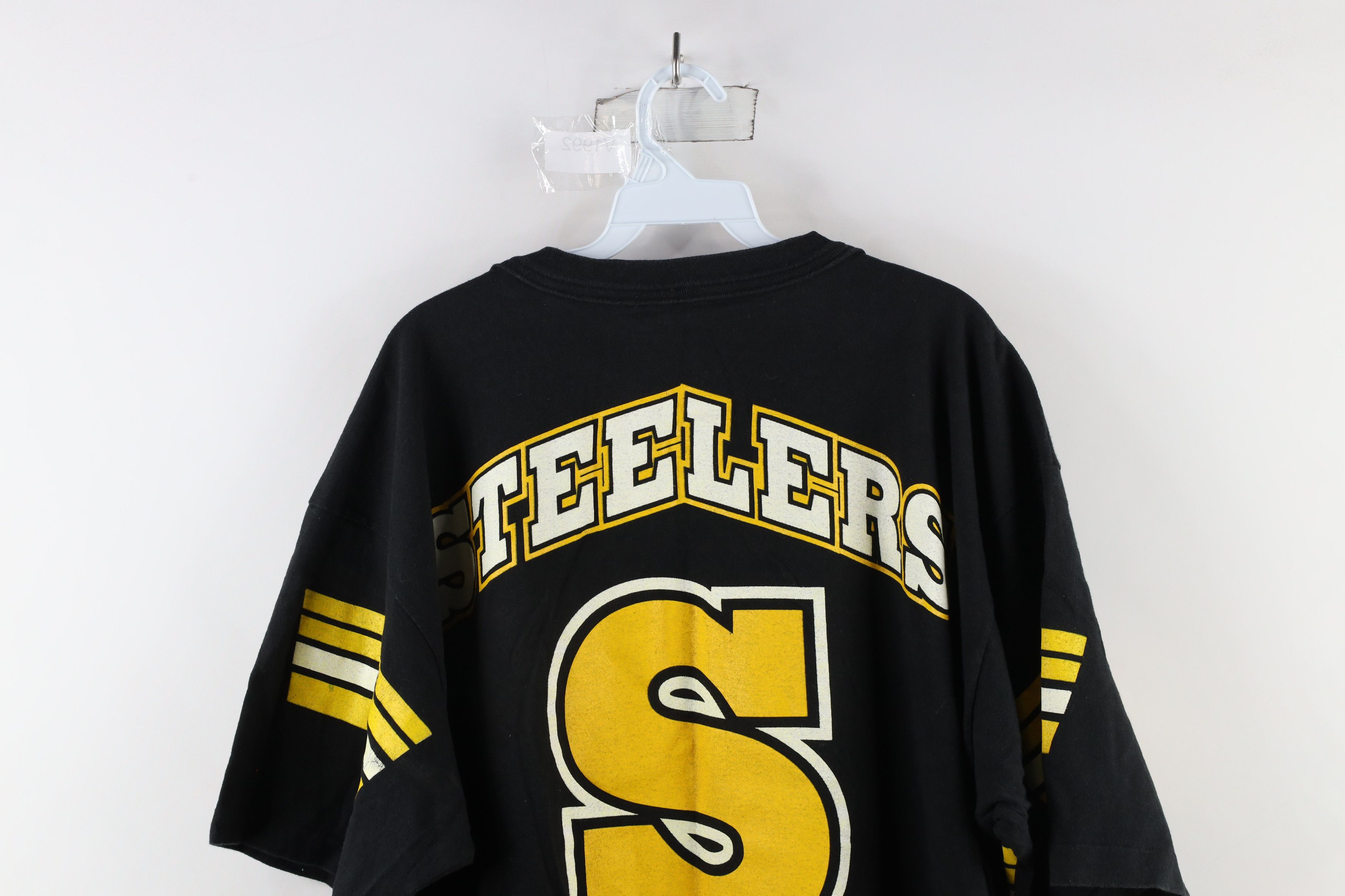 Vintage Vintage 90s Print Pittsburgh Steelers Football T-Shirt USA Size US XXL / EU 58 / 5 - 11 Thumbnail