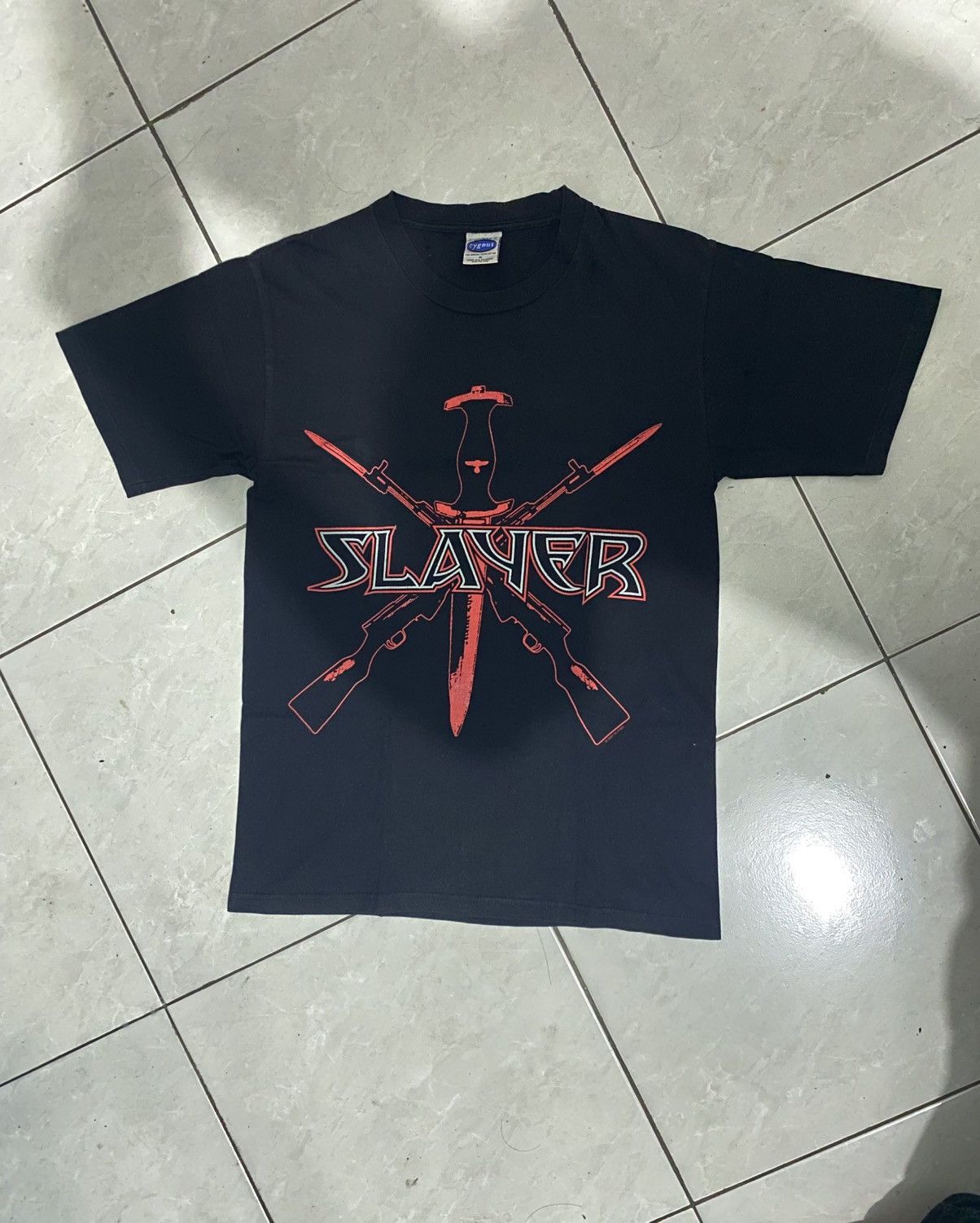 Band Tees Vintage Rare Slayer Tour 2001 Metal Band Size US M / EU 48-50 / 2 - 1 Thumbnail