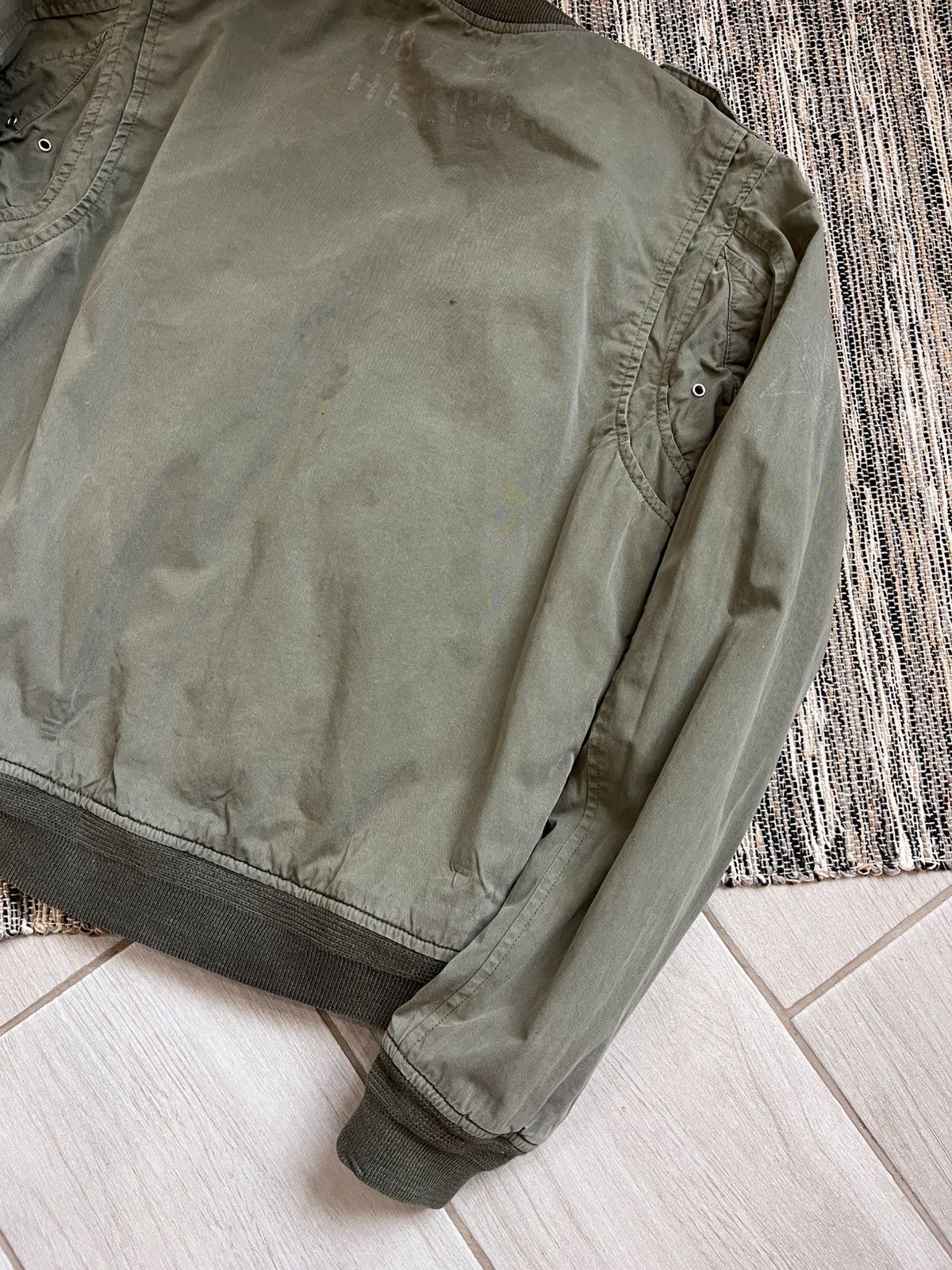 Harley Davidson × Vintage Vintage Warson Motors military jacket Hippie style bomber Size L / US 10 / IT 46 - 19 Thumbnail