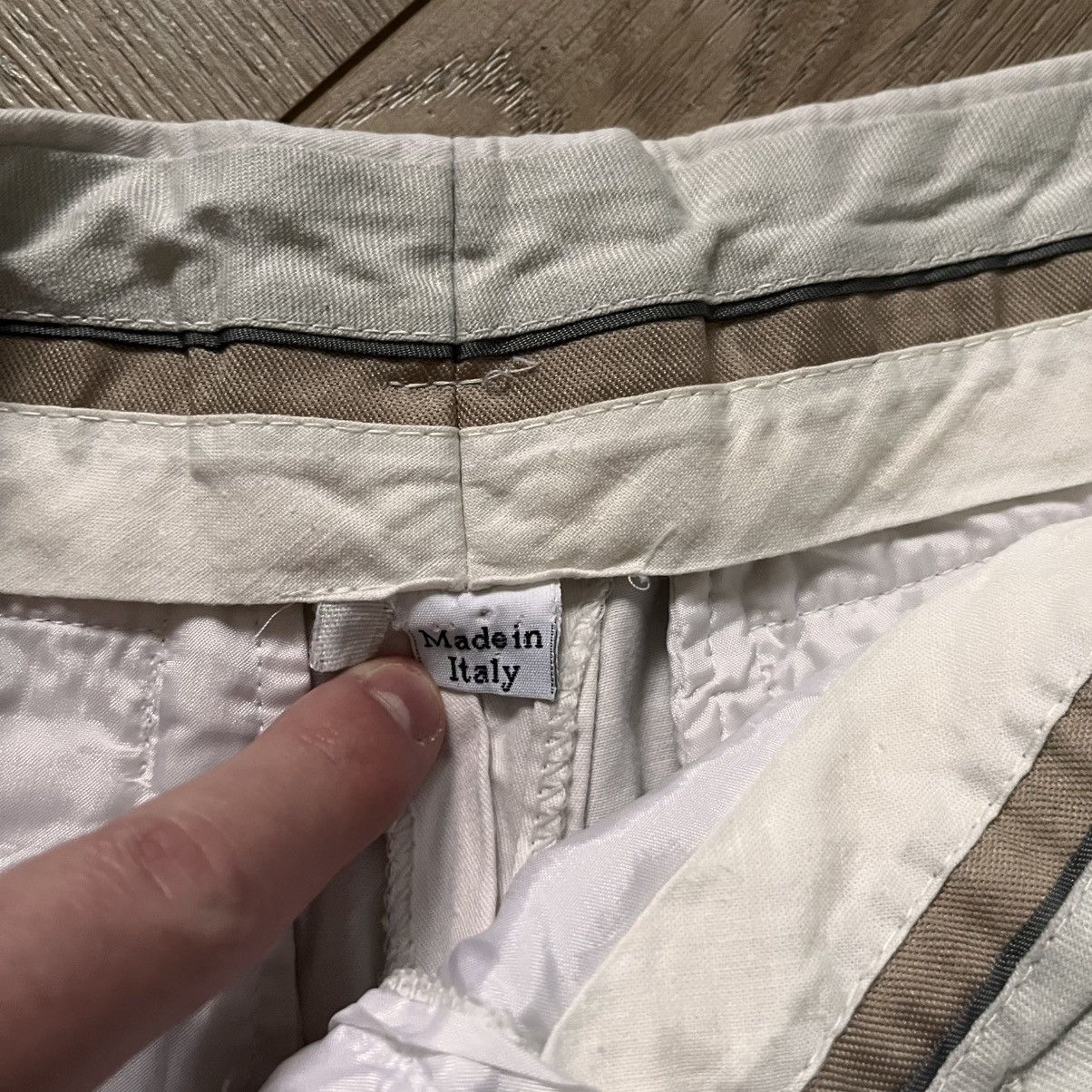 Helmut Lang Helmut Lang Vintage Archive Early 90s Cream Trousers Size 28" / US 6 / IT 42 - 4 Thumbnail