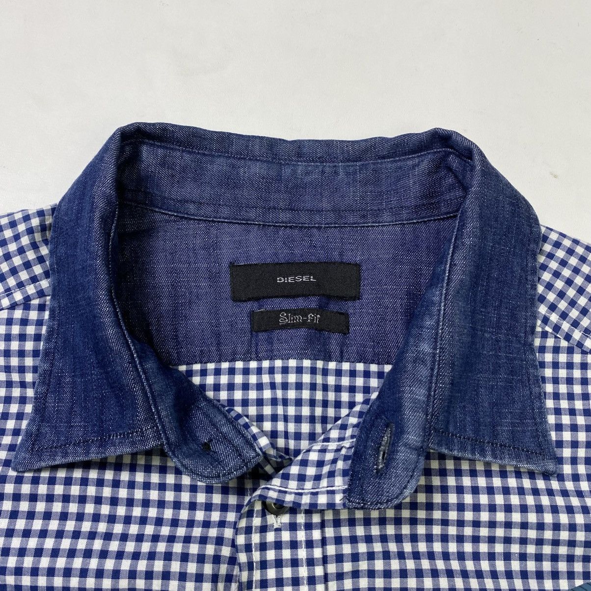 Diesel Diesel slimfit checkered long sleeve button shirt Size US M / EU 48-50 / 2 - 9 Thumbnail
