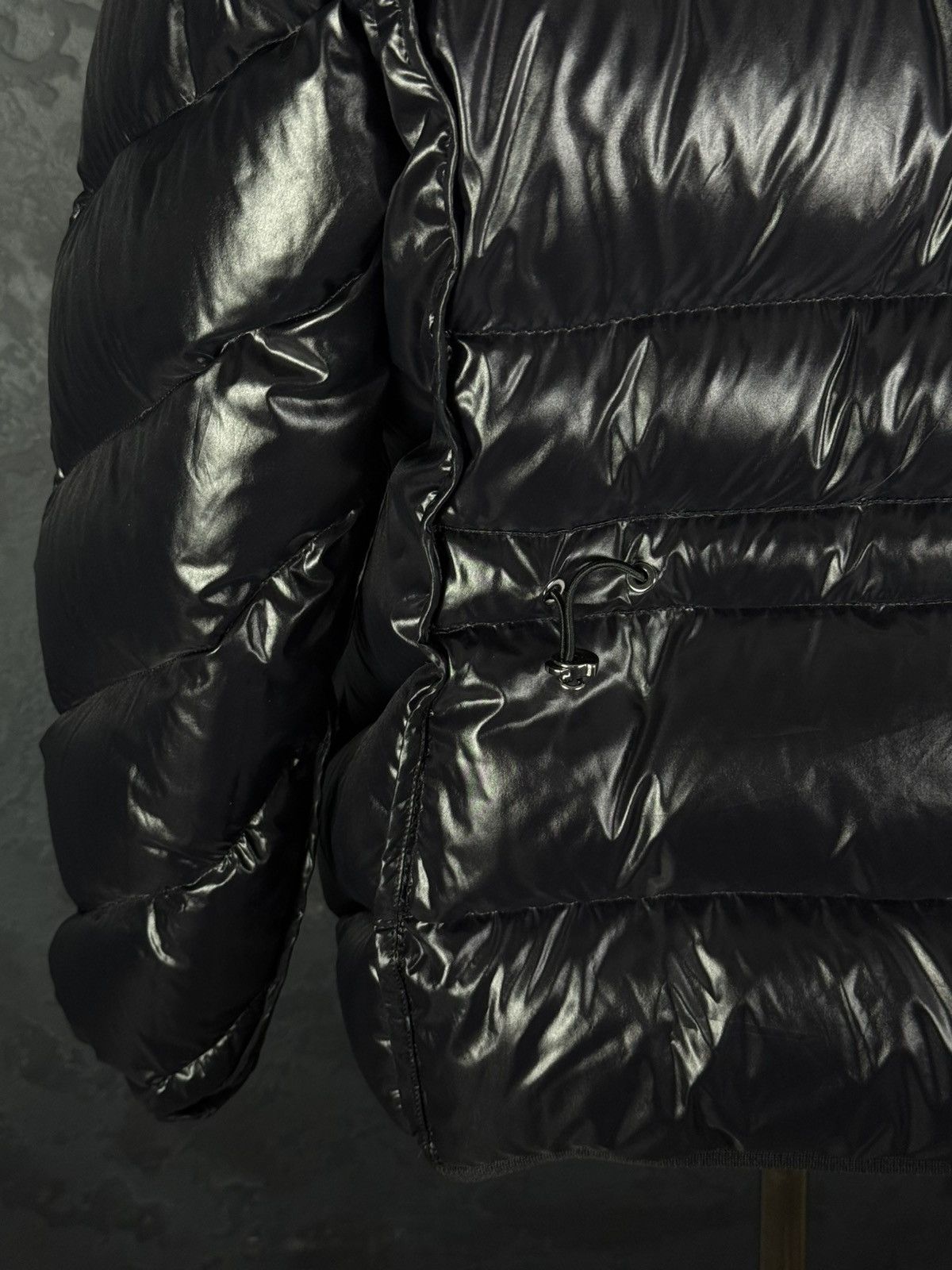 Moncler Moncler Black Brouel Hooded Quilted Jacket Goose Down Size 5 Size L / US 10 / IT 46 - 16 Thumbnail