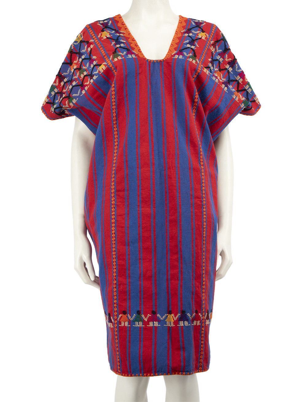 Other Striped Sleeveless Kaftan Dress Size ONE SIZE - 1 Thumbnail