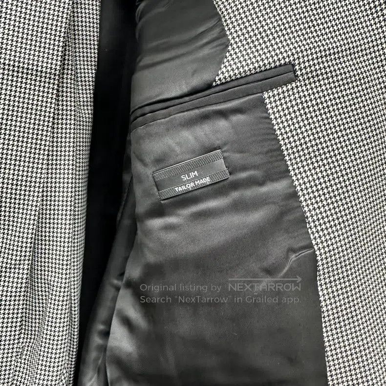 Versace Versace Grey houndstooth suit Size 46S - 3 Thumbnail