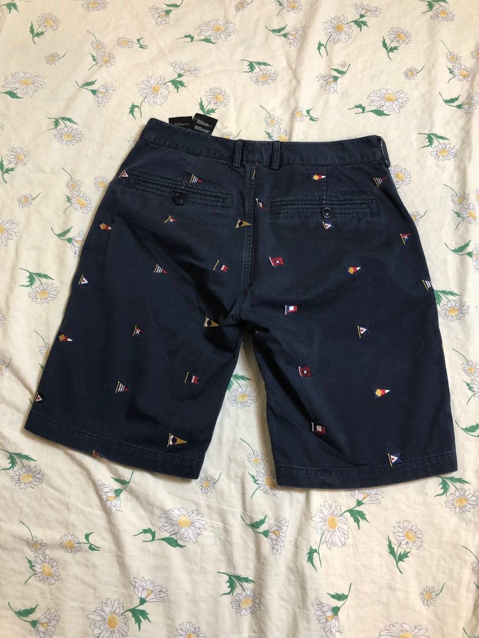 Barbour Barbour Stitched Flags Nautical Shorts Blue Navy Size US 32 / EU 48 - 15 Thumbnail