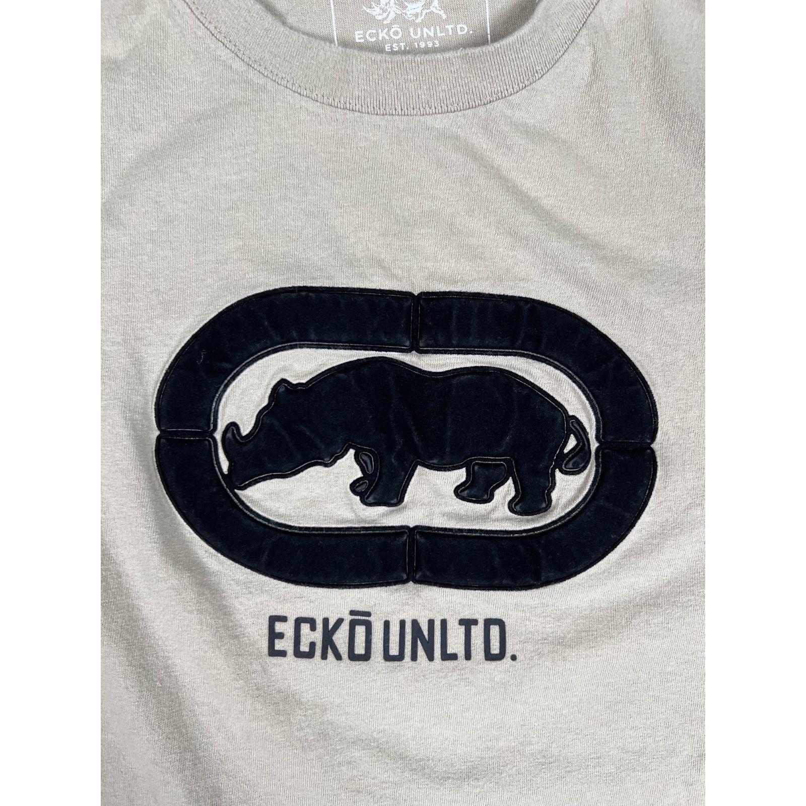 Ecko Unltd. Vintage Ecko Unltd T-Shirt Size 2XL Tan Brown OG Rhino Logo Size US XXL / EU 58 / 5 - 2 Thumbnail