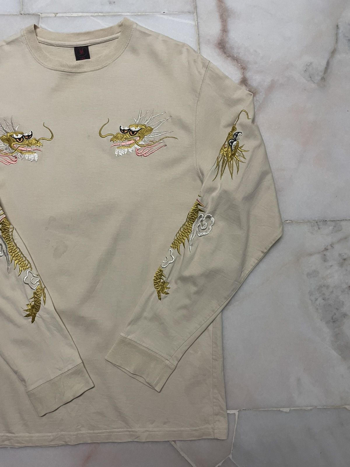 Seditionaries Vintage Japanese Cropped Heads Dragon Embroidery Logo Tattoo Size US L / EU 52-54 / 3 - 9 Thumbnail
