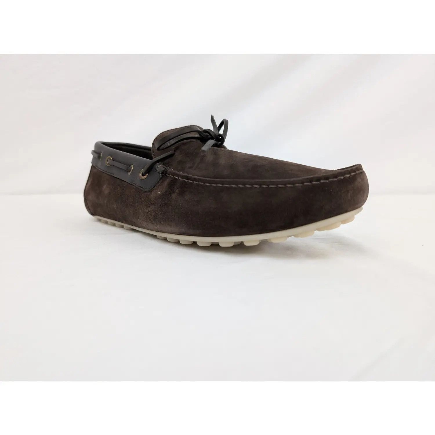 Loro Piana o1srvl11e0825 Dot Sole Walk Suede Loafers in Chocolate Brown Size US 9 / EU 42 - 2 Thumbnail