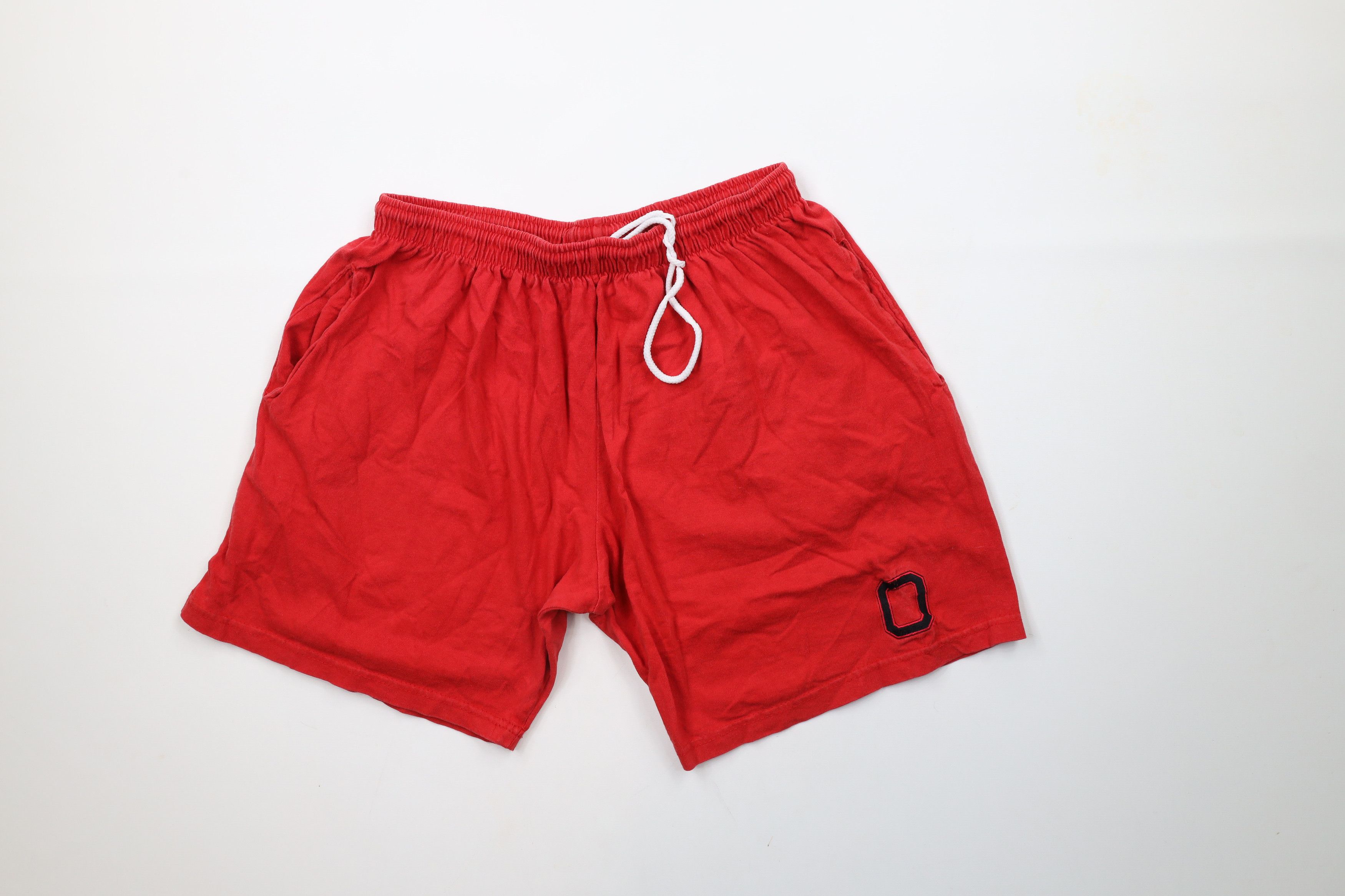Vintage Vintage 90s State University Above Knee Shorts Cotton USA Size US 34 / EU 50 - 1 Thumbnail