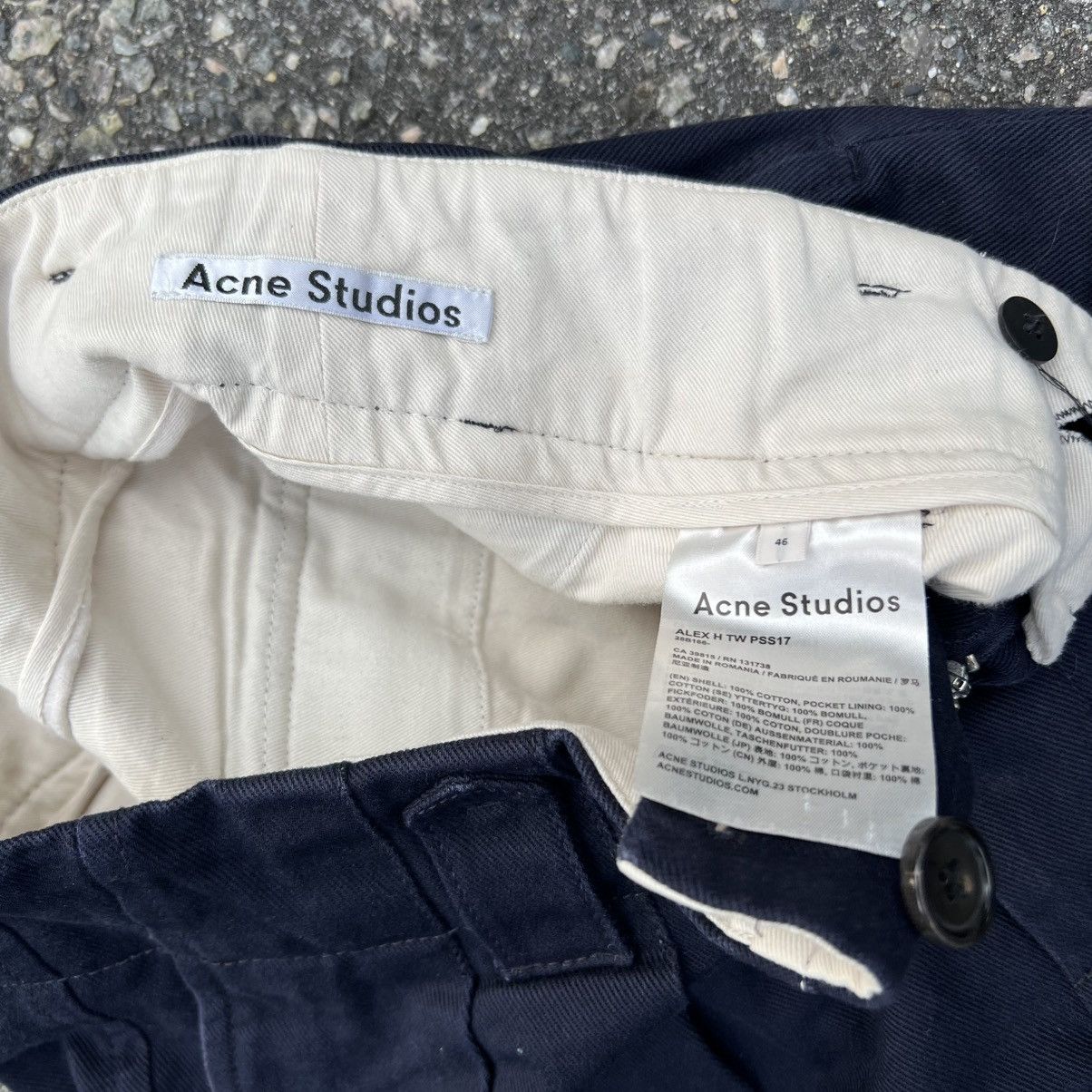 Acne Studios SS17 Alex H Shorts Size US 30 / EU 46 - 4 Thumbnail