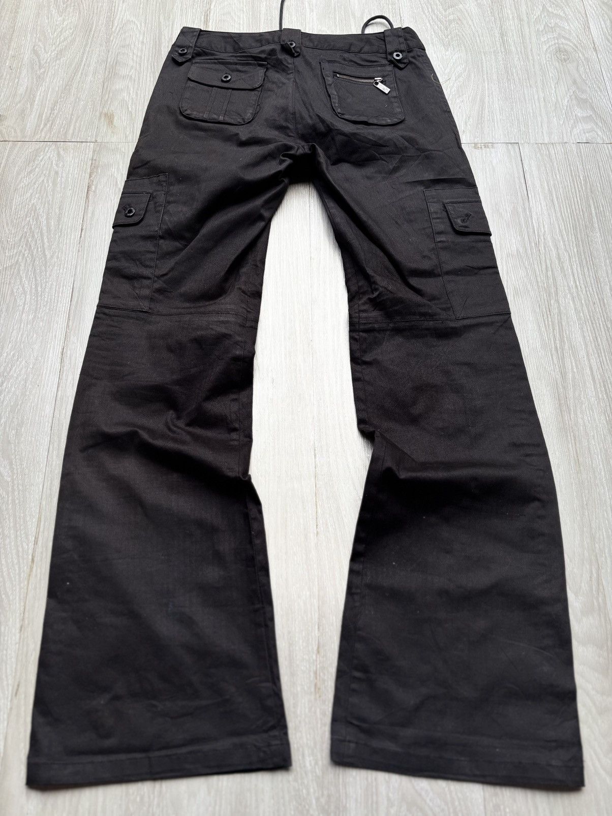 Calvin Klein Lace up flare cargo pants Size US 28 / EU 44 - 4 Thumbnail
