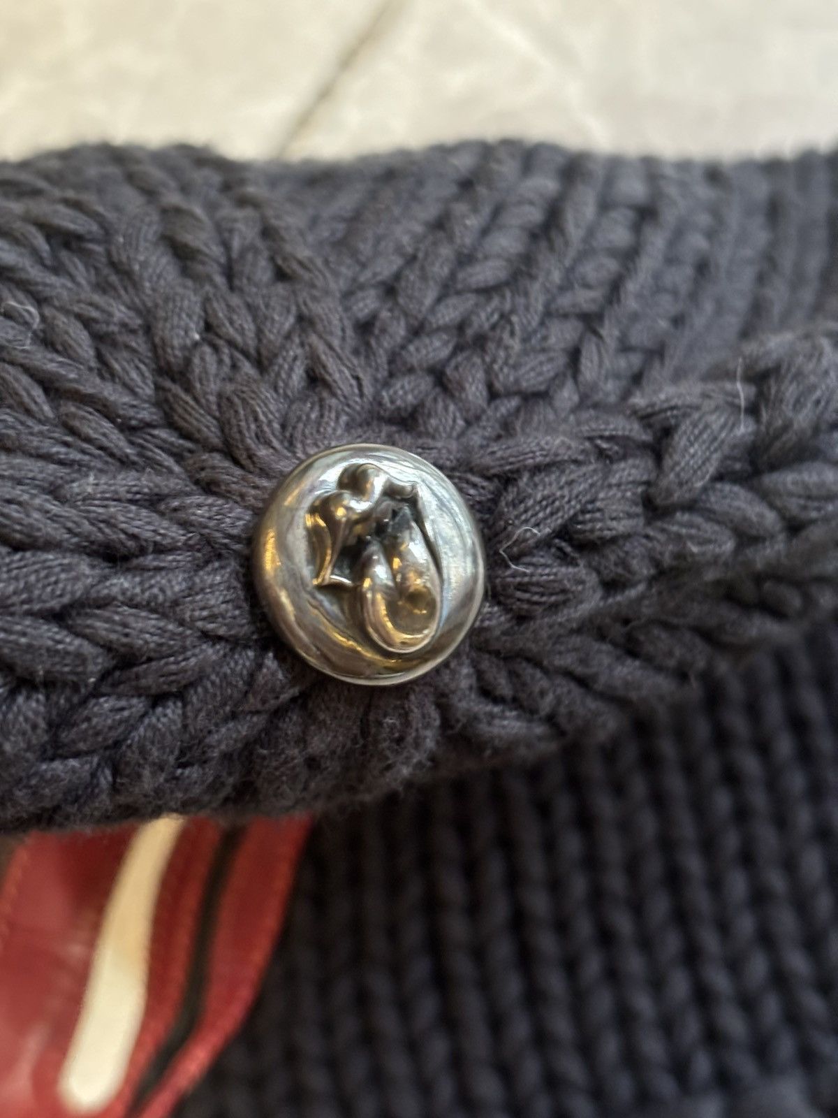 Chrome Hearts Chrome hearts Rolling Stones knit beanie Size ONE SIZE - 4 Thumbnail