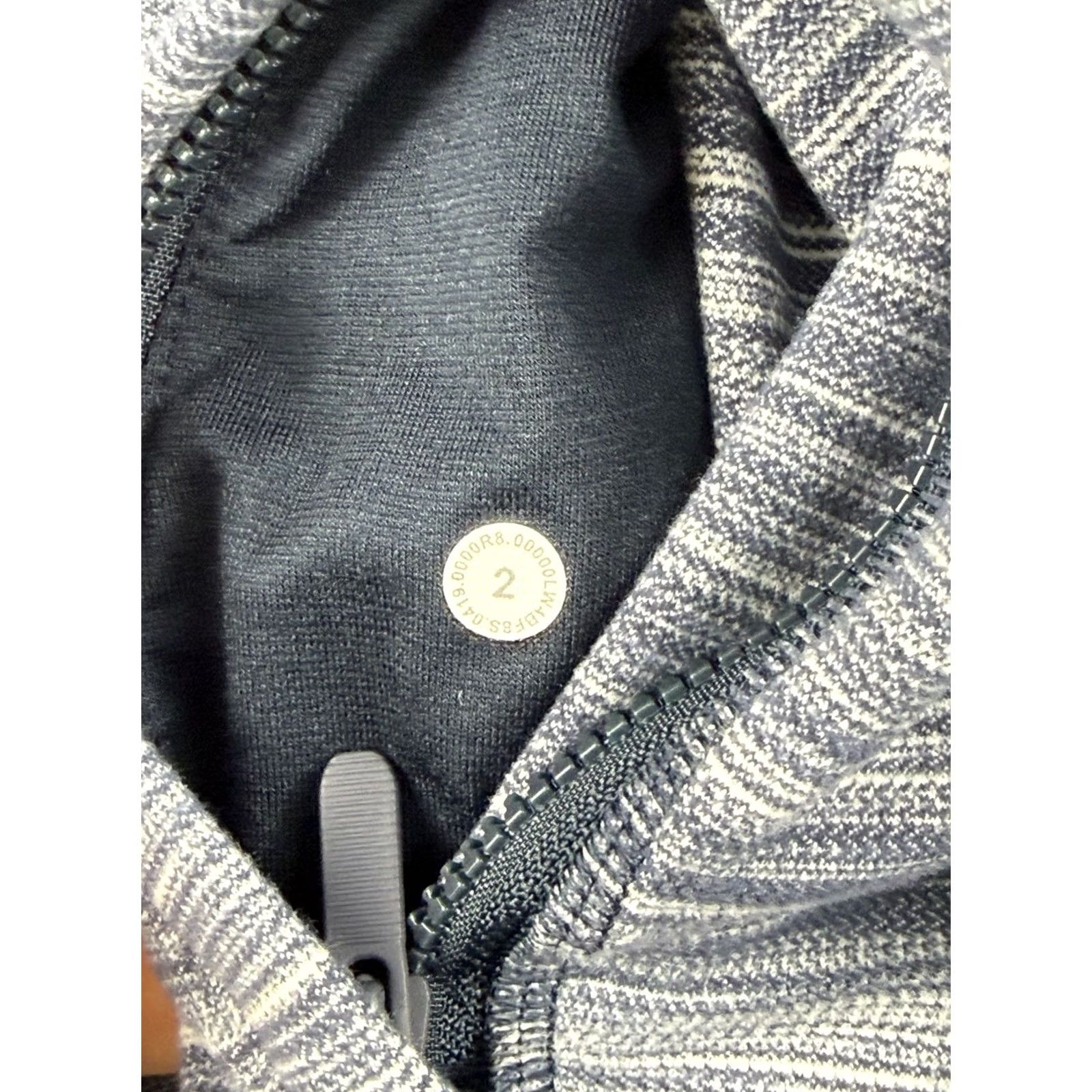 Lululemon Lululemon Define Jacket Women’s S Striped Full Zip Hoodie Polyester Blend Multicolor Mid-Length Activewear Womens Size S / US 4 / IT 40 - 3 Thumbnail