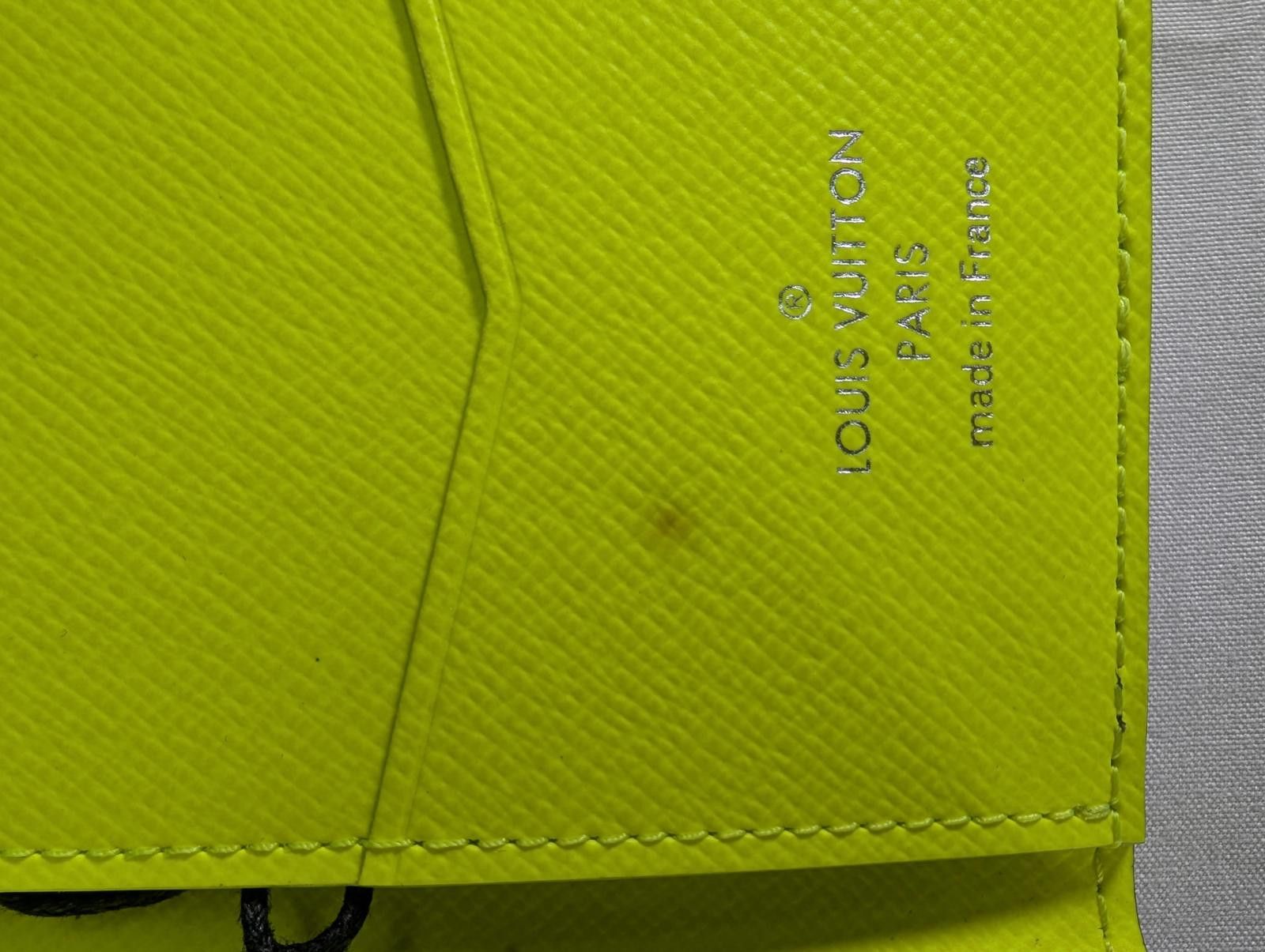 Louis Vuitton LOUIS VUITTON POCKET ORGANIZER - NEON YELLOW Size ONE SIZE - 6 Thumbnail