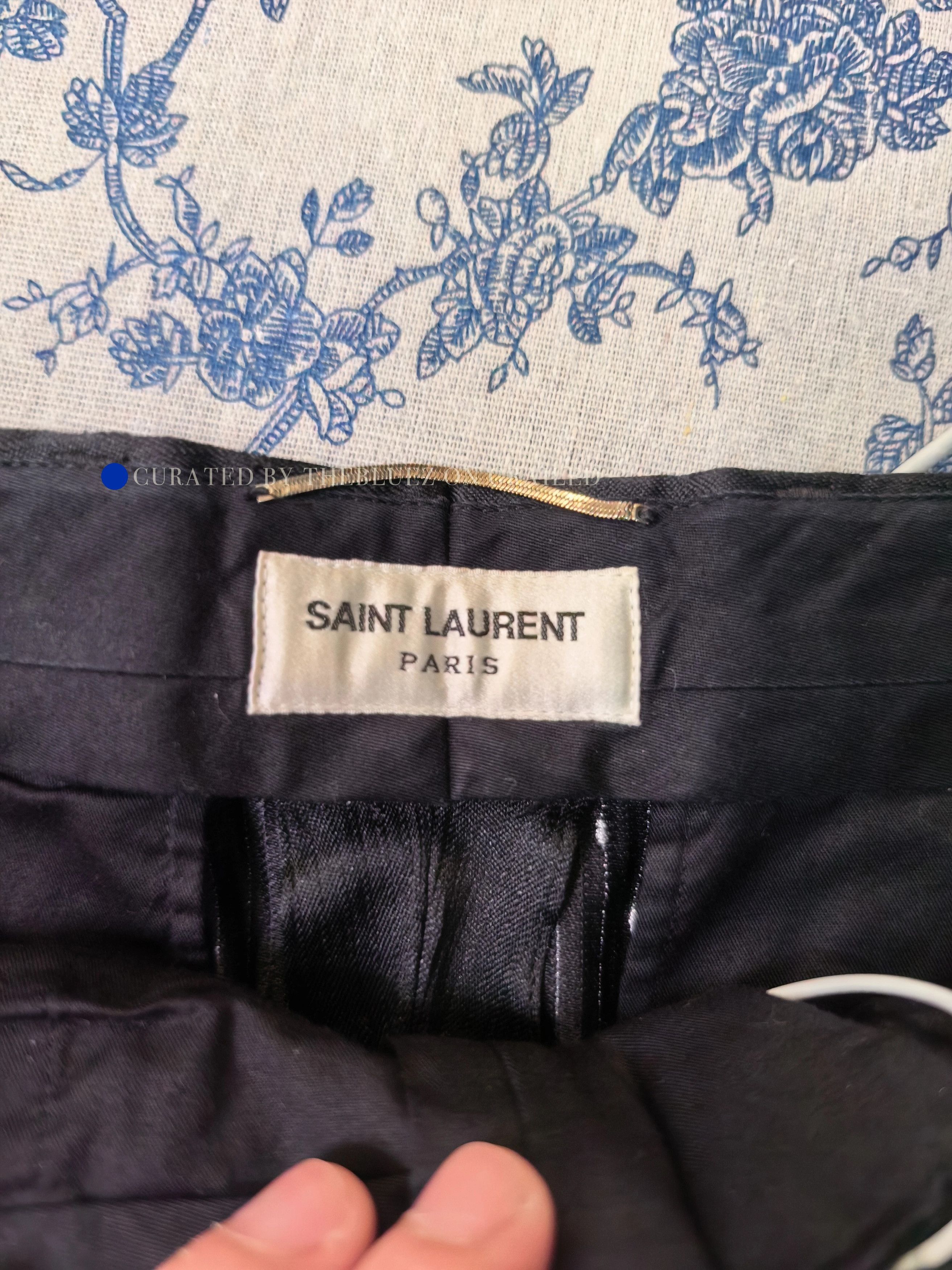 Yves Saint Laurent Starry Jacquard Casual Trousers Size US 30 / EU 46 - 1 Thumbnail