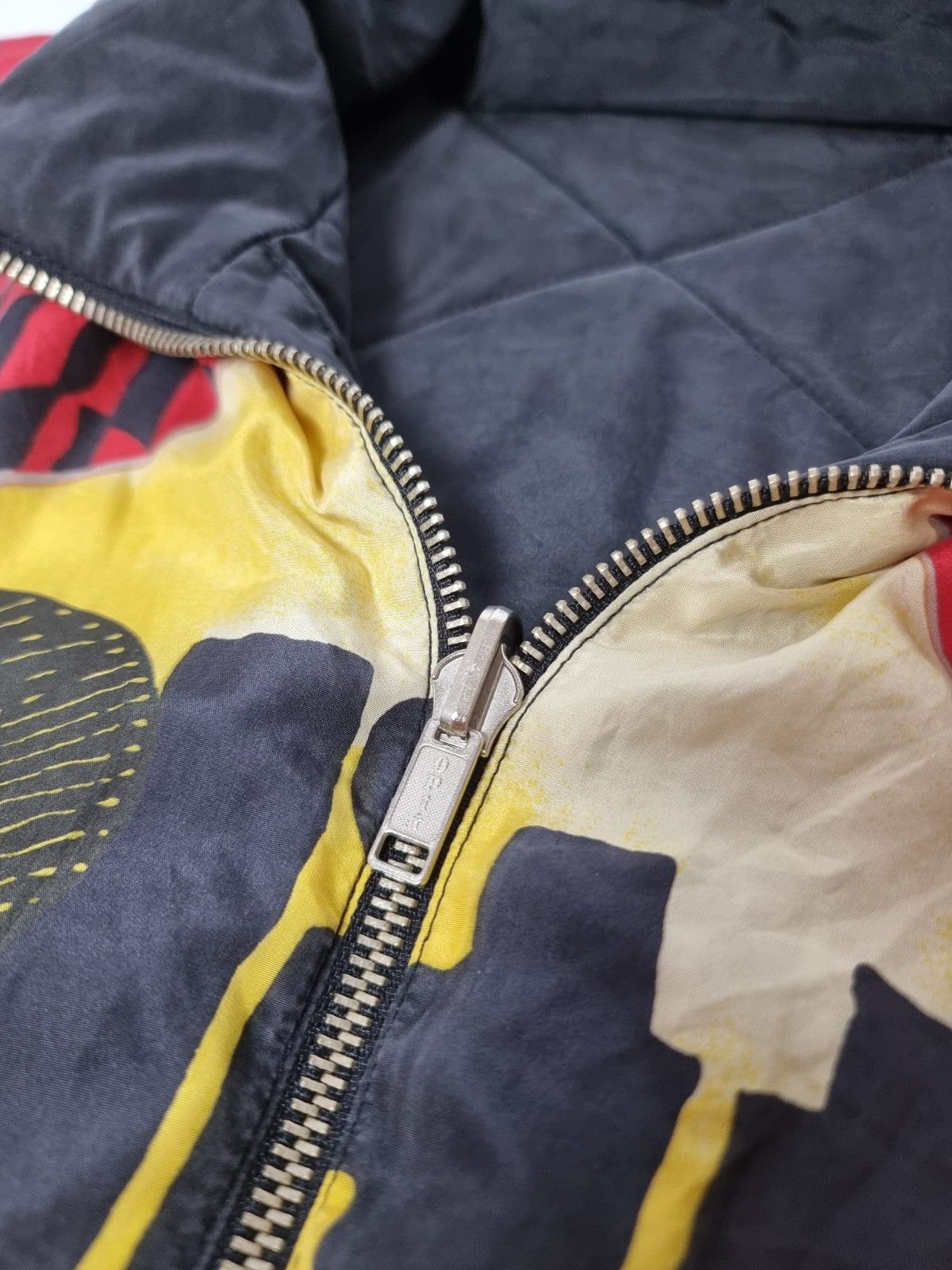 Japanese Brand × Vintage vintage Otto Kern silk rayon jacket 2in1 reversible M Size US M / EU 48-50 / 2 - 13 Thumbnail