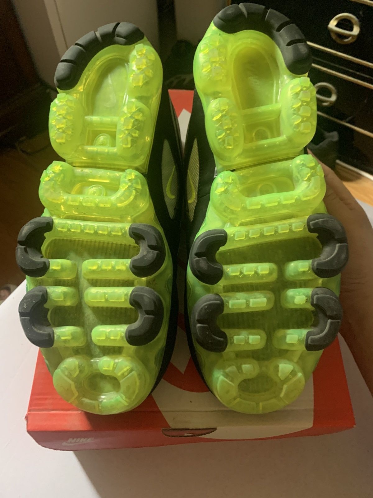 Nike Vapormax 97 'Neon' Size US 12 / EU 45 - 5 Thumbnail