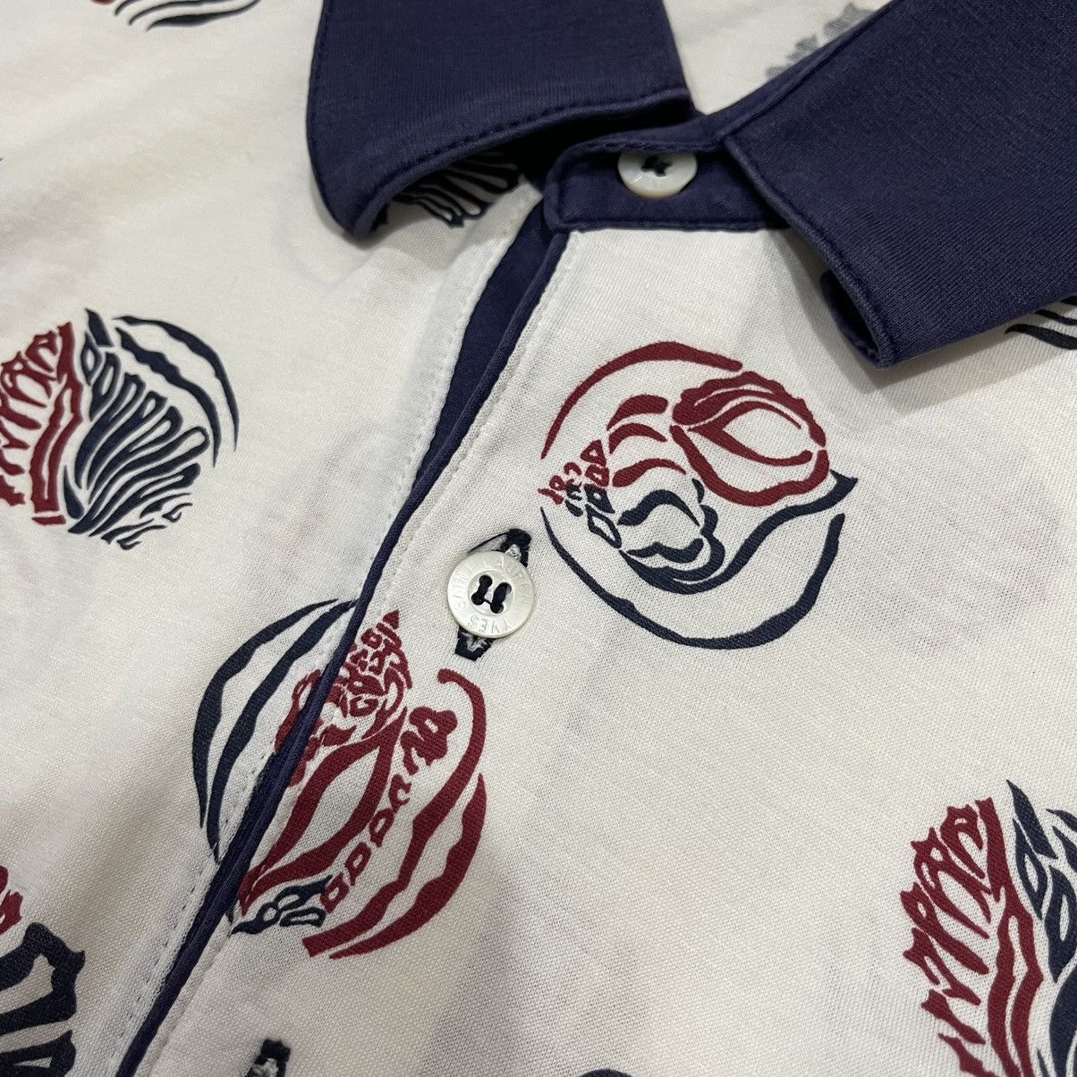 Yves Saint Laurent Thrashed faded Vintage Yves Saint Laurent poloshirt Size US L / EU 52-54 / 3 - 4 Thumbnail