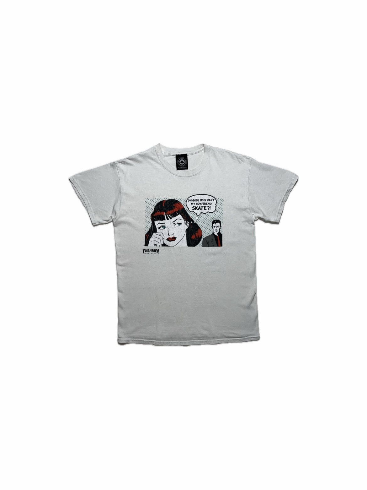 Thrasher Thrasher "Why Can't My Boyfriend Skate" Tee Size US M / EU 48-50 / 2 - 1 Thumbnail