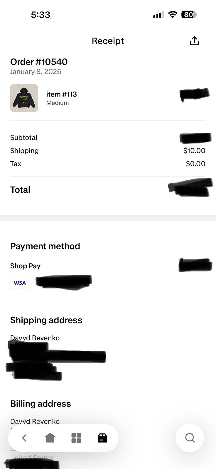 Other by cole bennett cerebral nextar hoodie Size US M / EU 48-50 / 2 - 3 Thumbnail