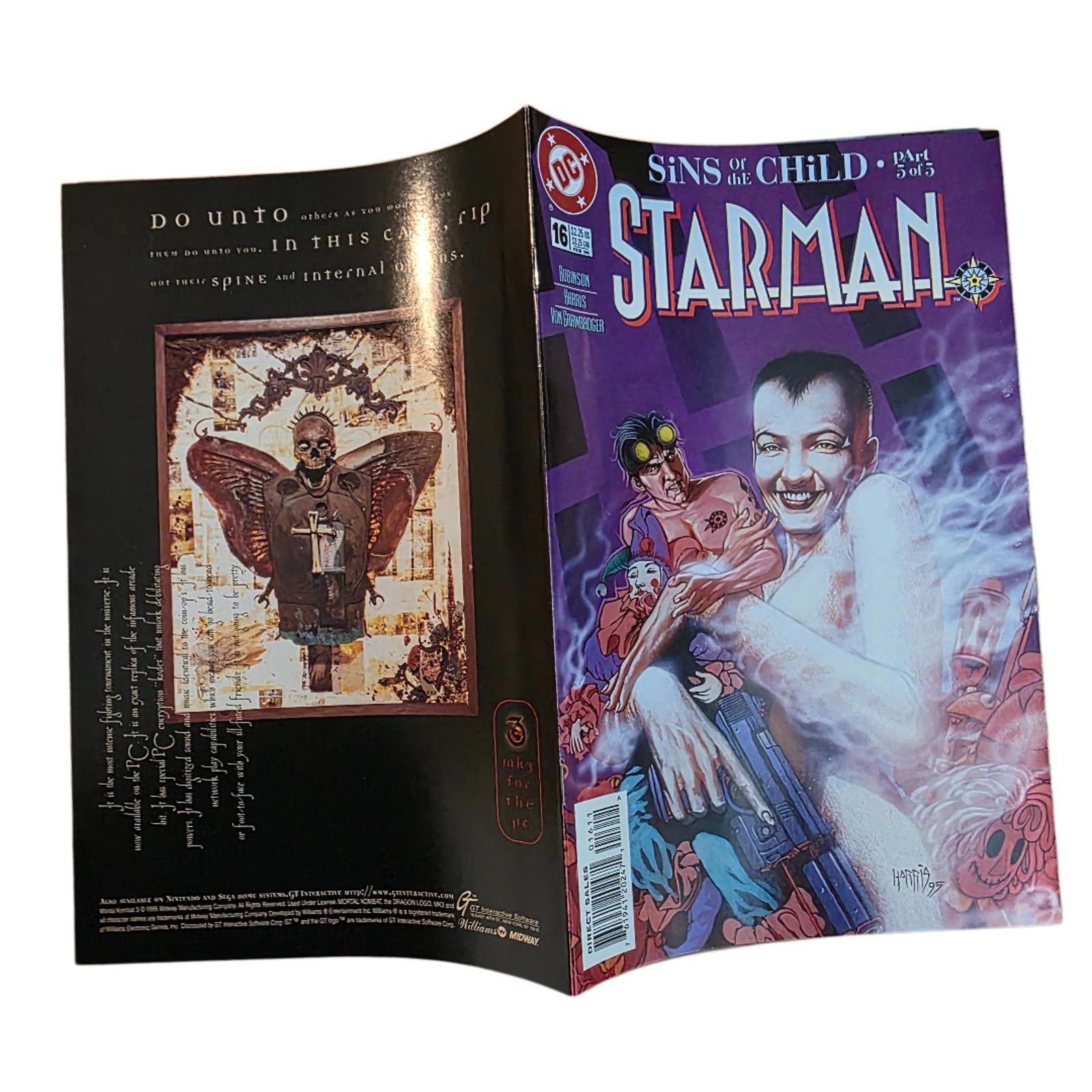 DC Comics Starman Vol 2 #16 NM DC Mist Maze Comic 1996 (C) Size ONE SIZE - 4 Thumbnail