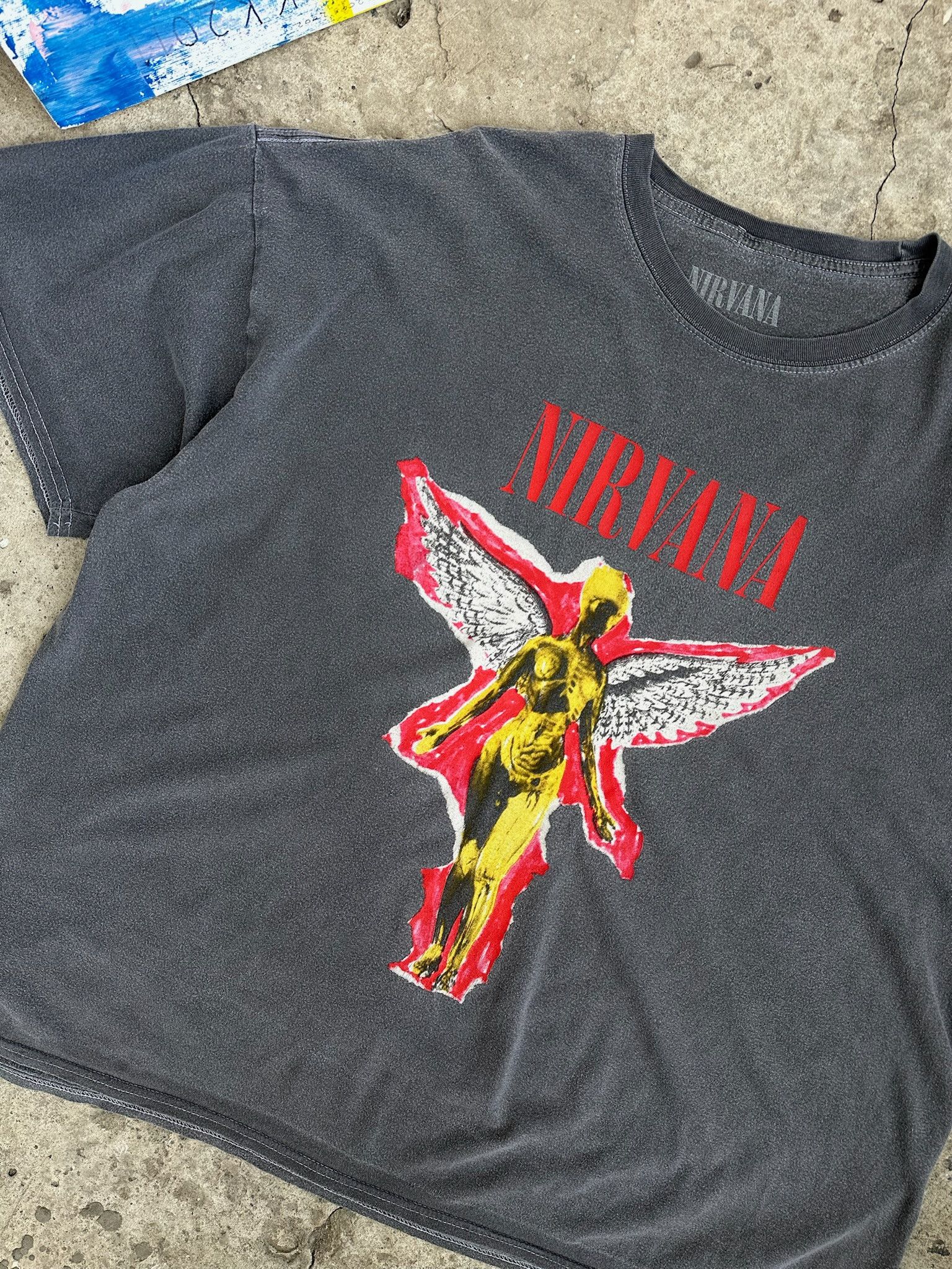 Nirvana Nirvana t-shirt vintage in utero Size US L / EU 52-54 / 3 - 3 Thumbnail
