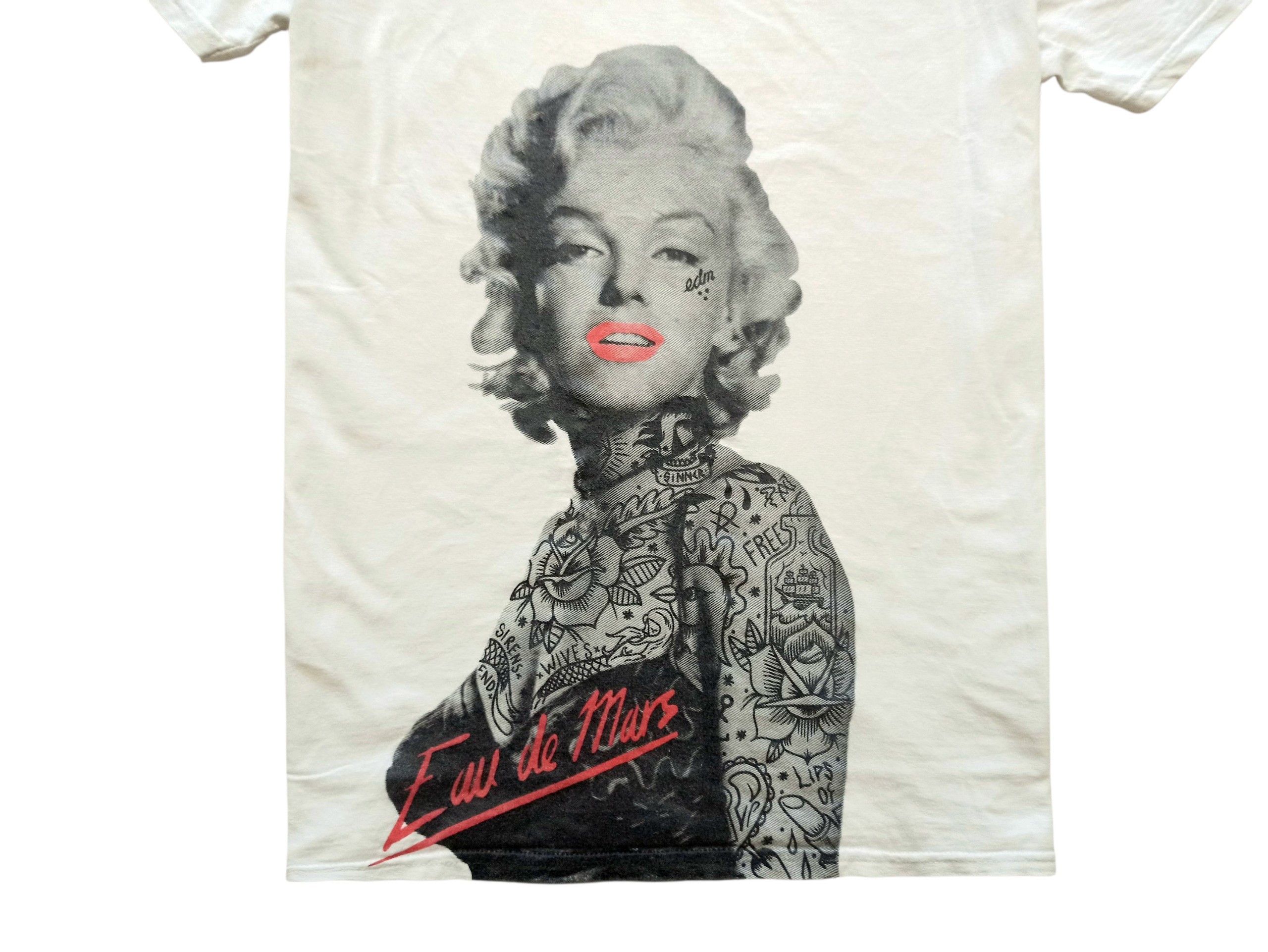 Other Eau De Mars Marilyn Monroe Tattoo Graphic Tee Archive 2012 Size US M / EU 48-50 / 2 - 2 Thumbnail