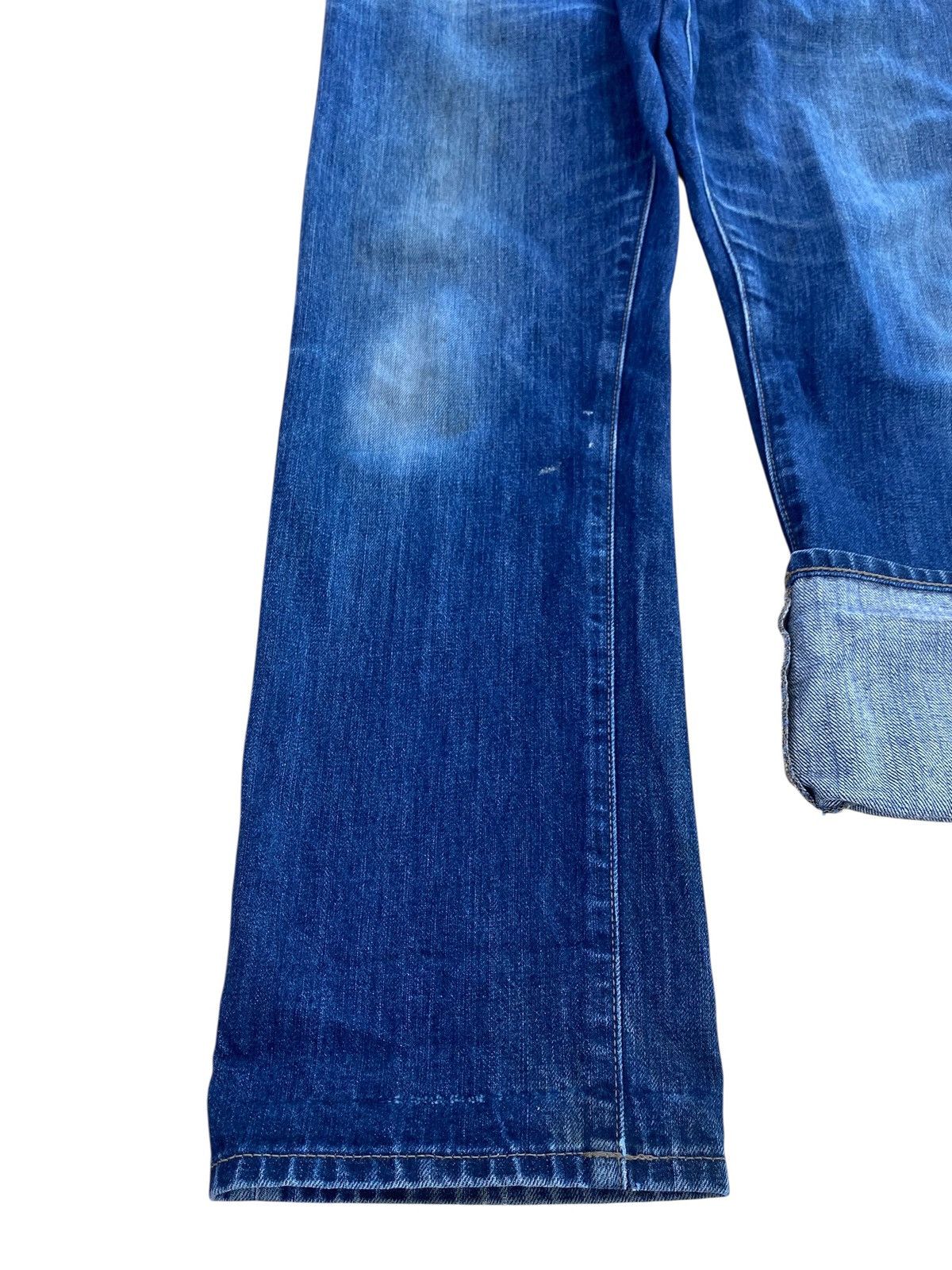 Uniqlo Uniqlo Selvedge Faded Wash Loose Jeans Size US 30 / EU 46 - 7 Thumbnail
