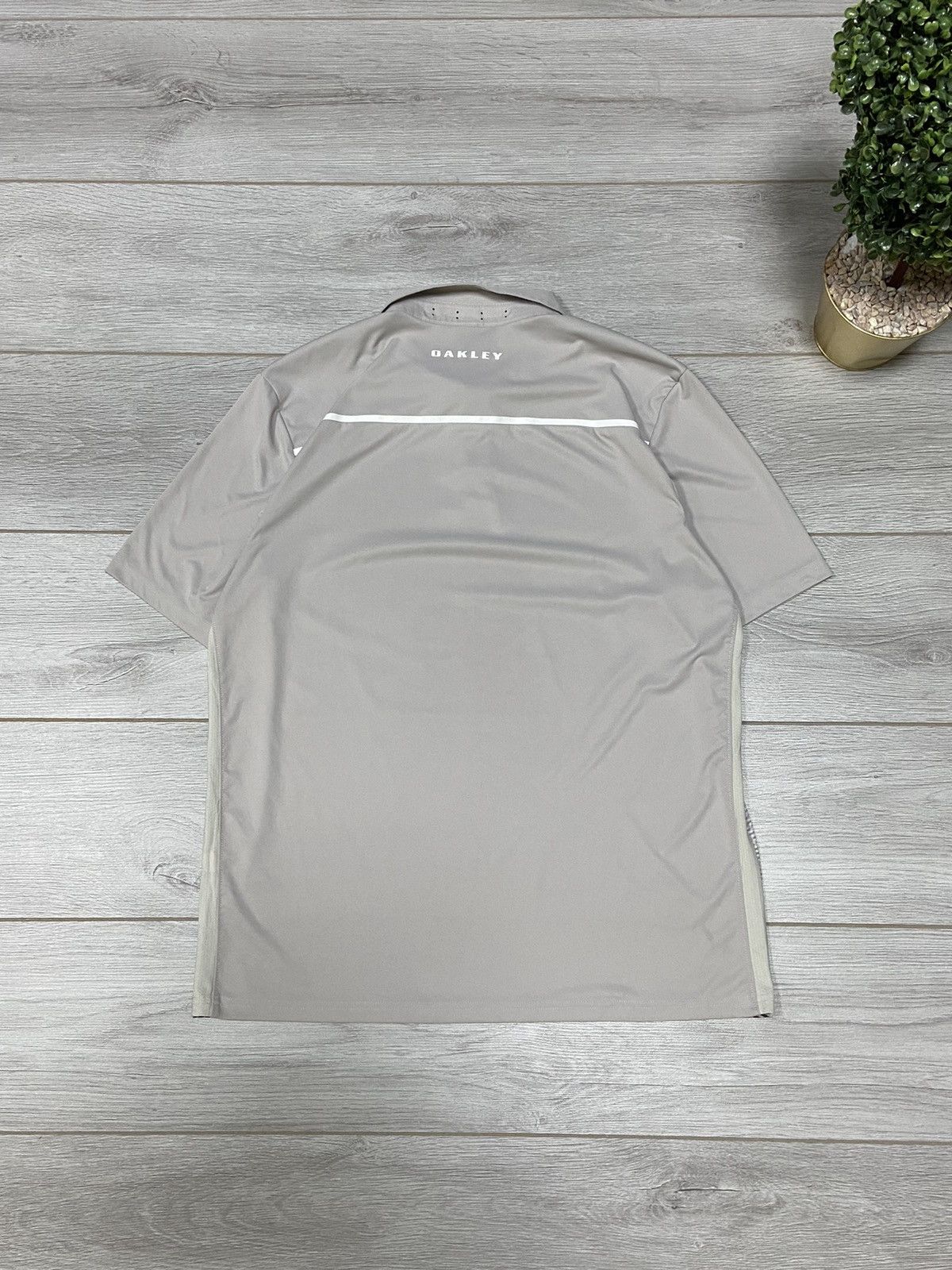 Oakley Oakley vintage stripes polo striped centr logo Size US L / EU 52-54 / 3 - 3 Thumbnail