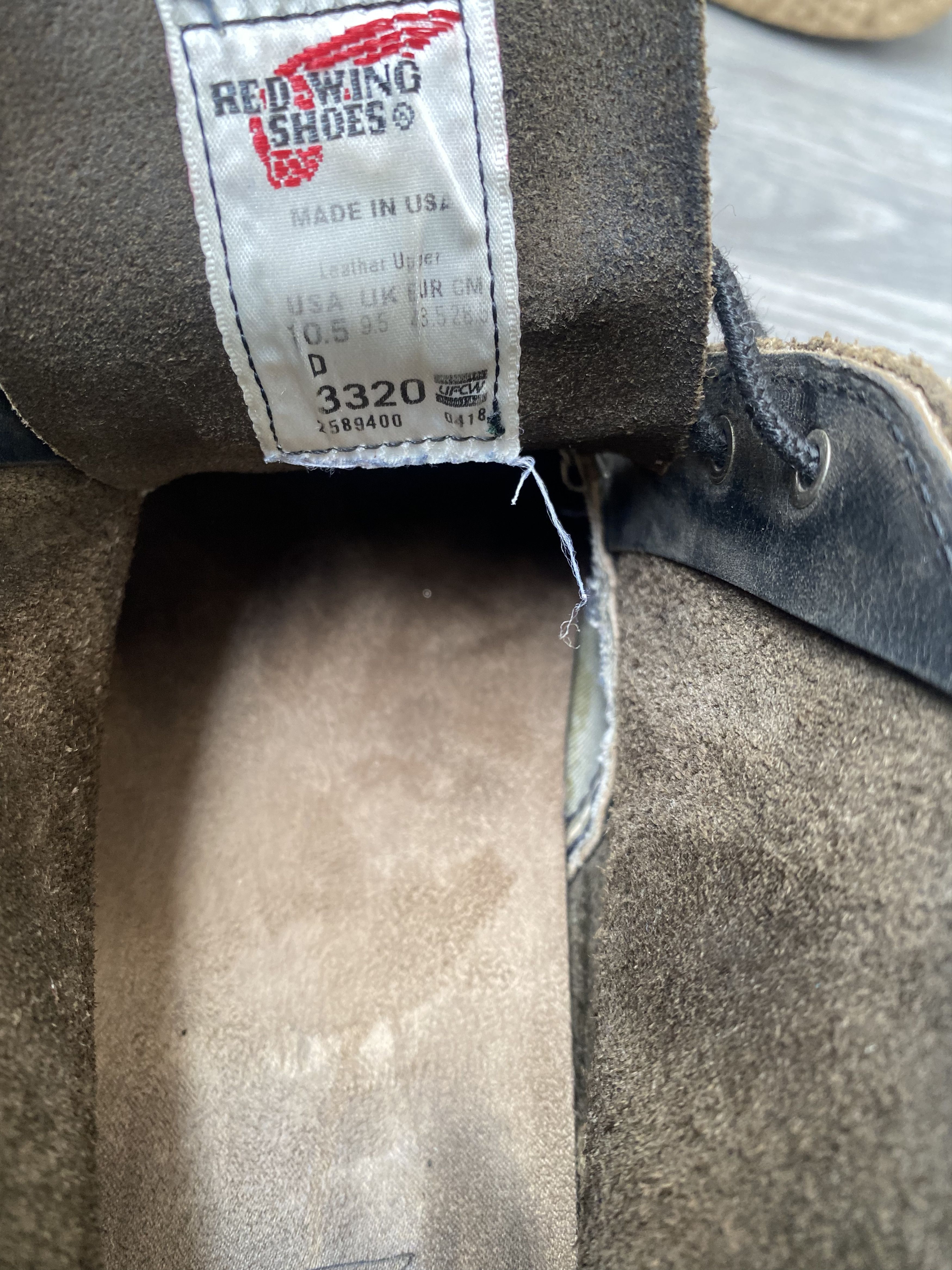 Red Wing Red wing weekender charcoal black chukka boots Size US 10.5 / EU 43-44 - 12 Thumbnail