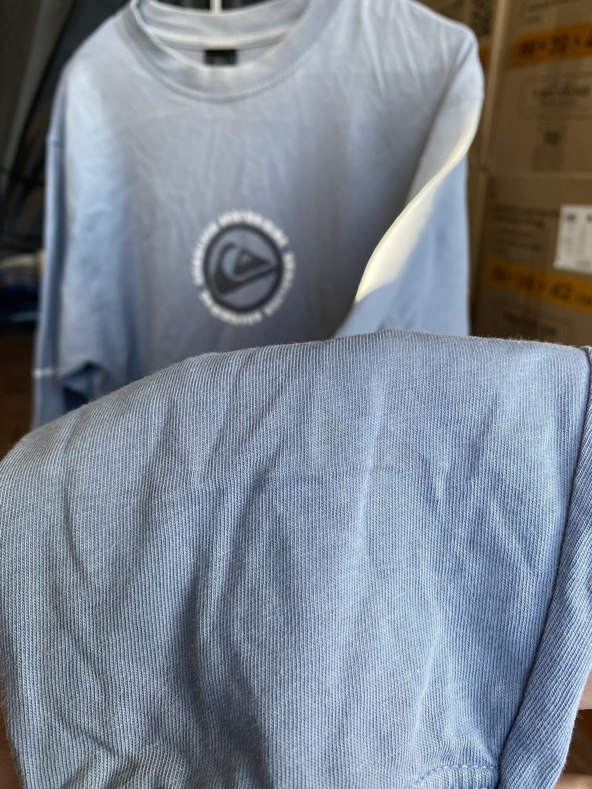 Quiksilver 🔥Quiksilver Faded Washed Dirty long sleeve vintage tee rare Size US S / EU 44-46 / 1 - 20 Thumbnail