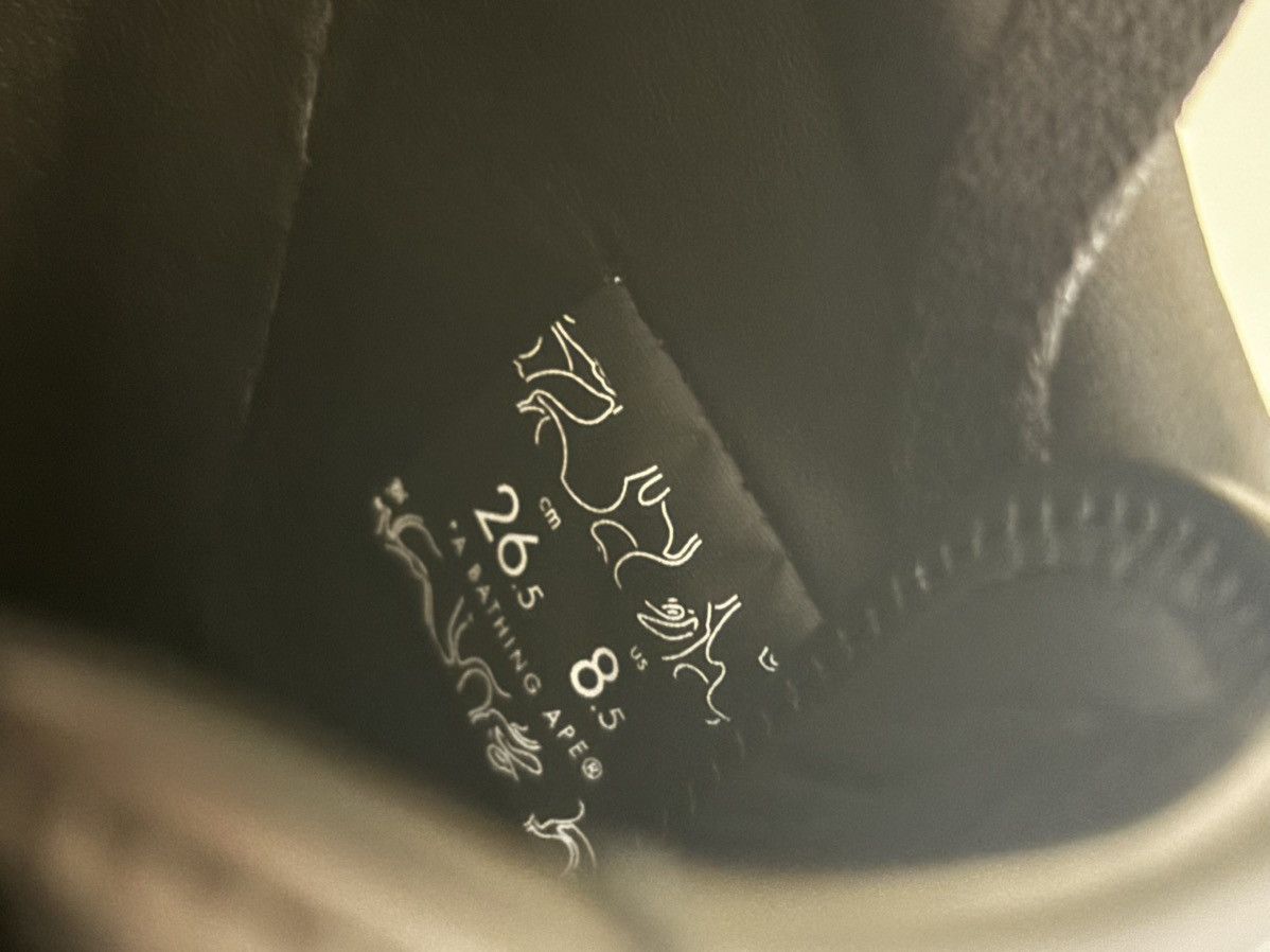 Bape Authentic ape bape sk8 sta #3 black 8.5 bape sta Size US 8.5 / EU 41-42 - 6 Thumbnail