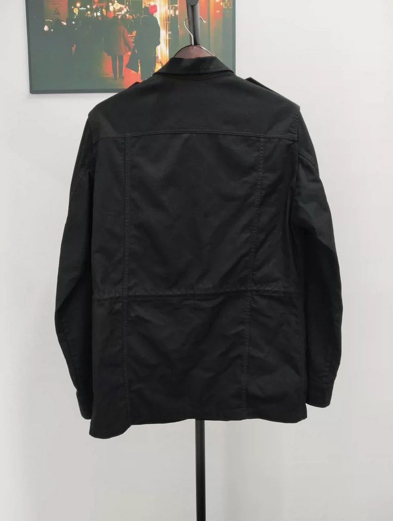 Yves Saint Laurent YSL Black Leather Jacket Outerwear- Size US L / EU 52-54 / 3 - 2 Thumbnail